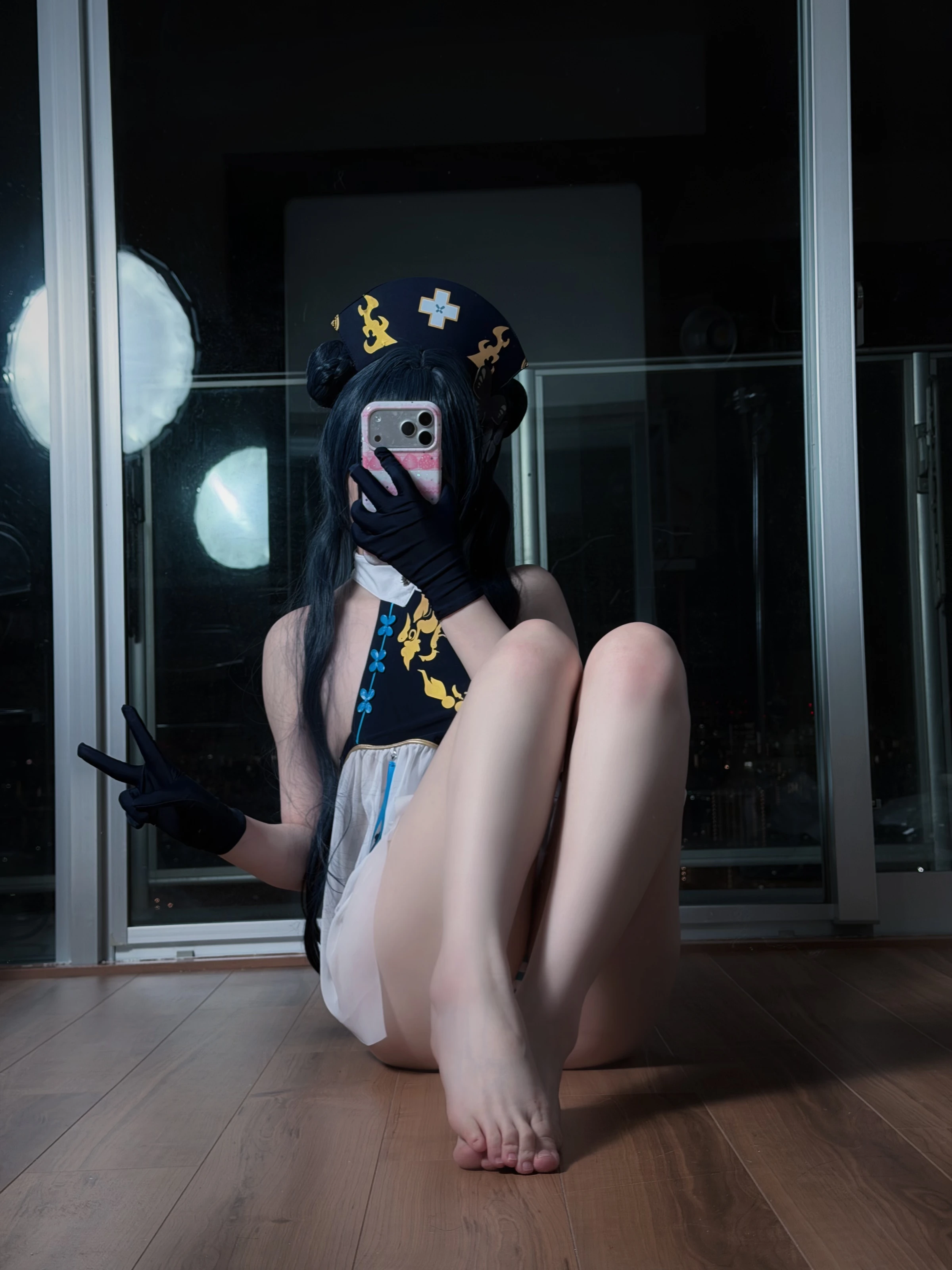 幼愛Youmeko – kisaki see through dress with thongs 妃咲连衣裙 [42P]
