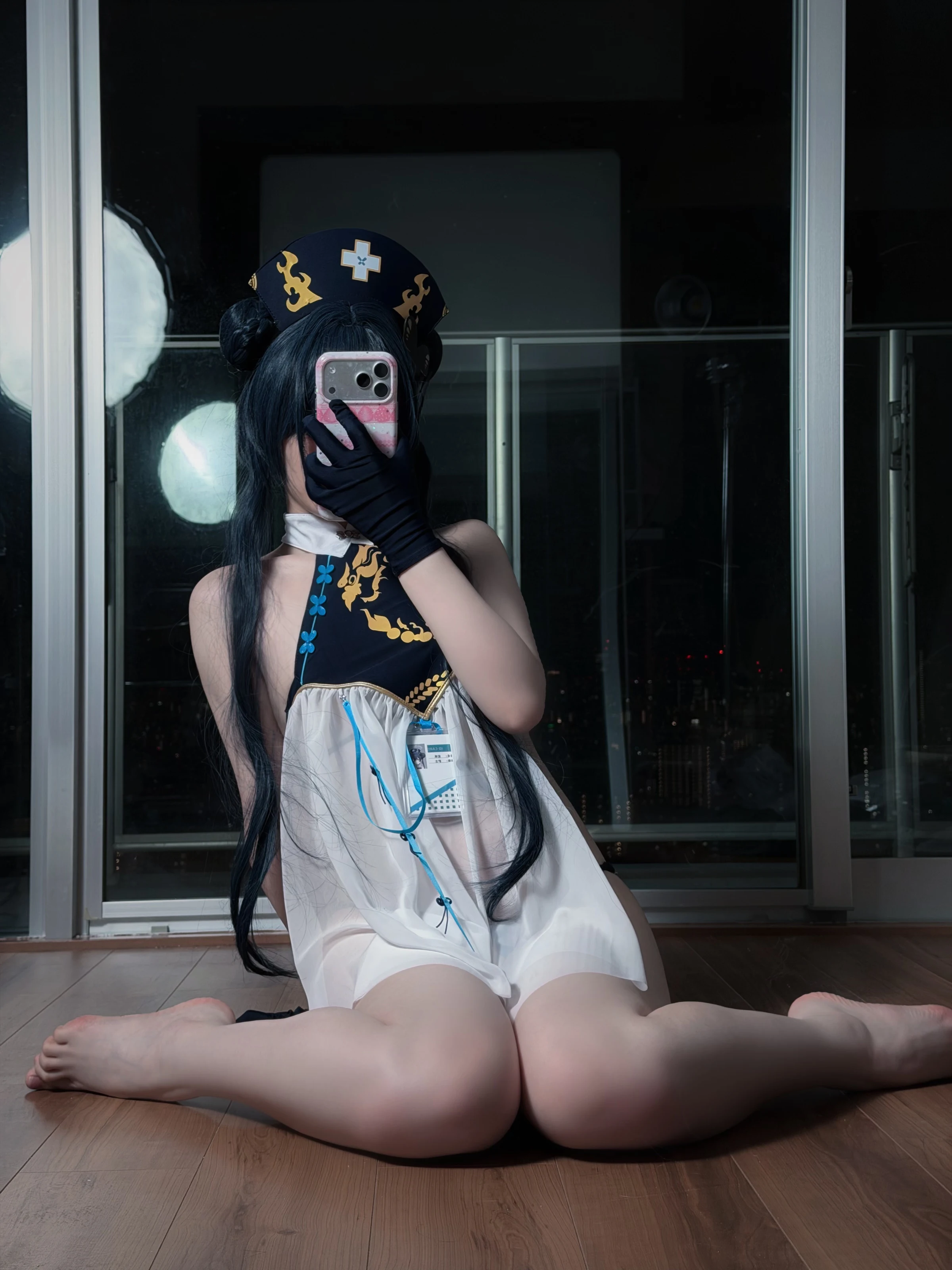 幼愛Youmeko – kisaki see through dress with thongs 妃咲连衣裙 [42P]