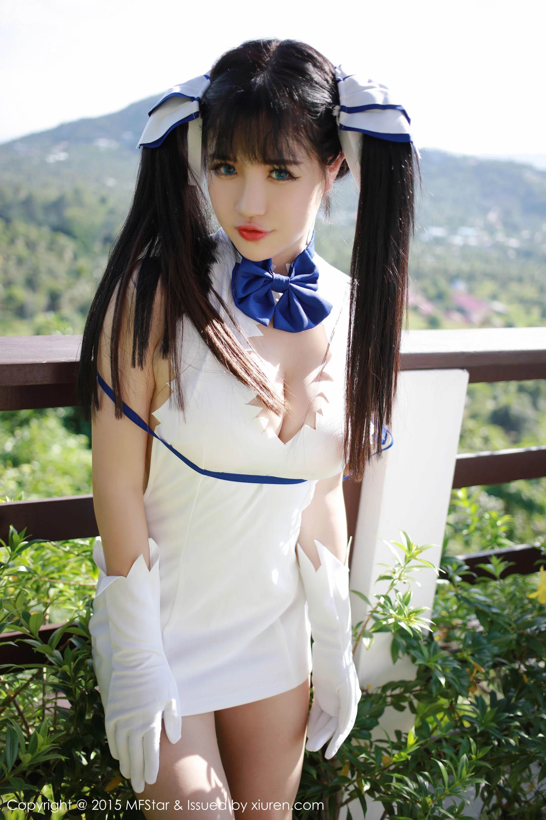 徐cake《苏梅旅拍》COSPLAY+性感泳装 模范学院 Vol.036