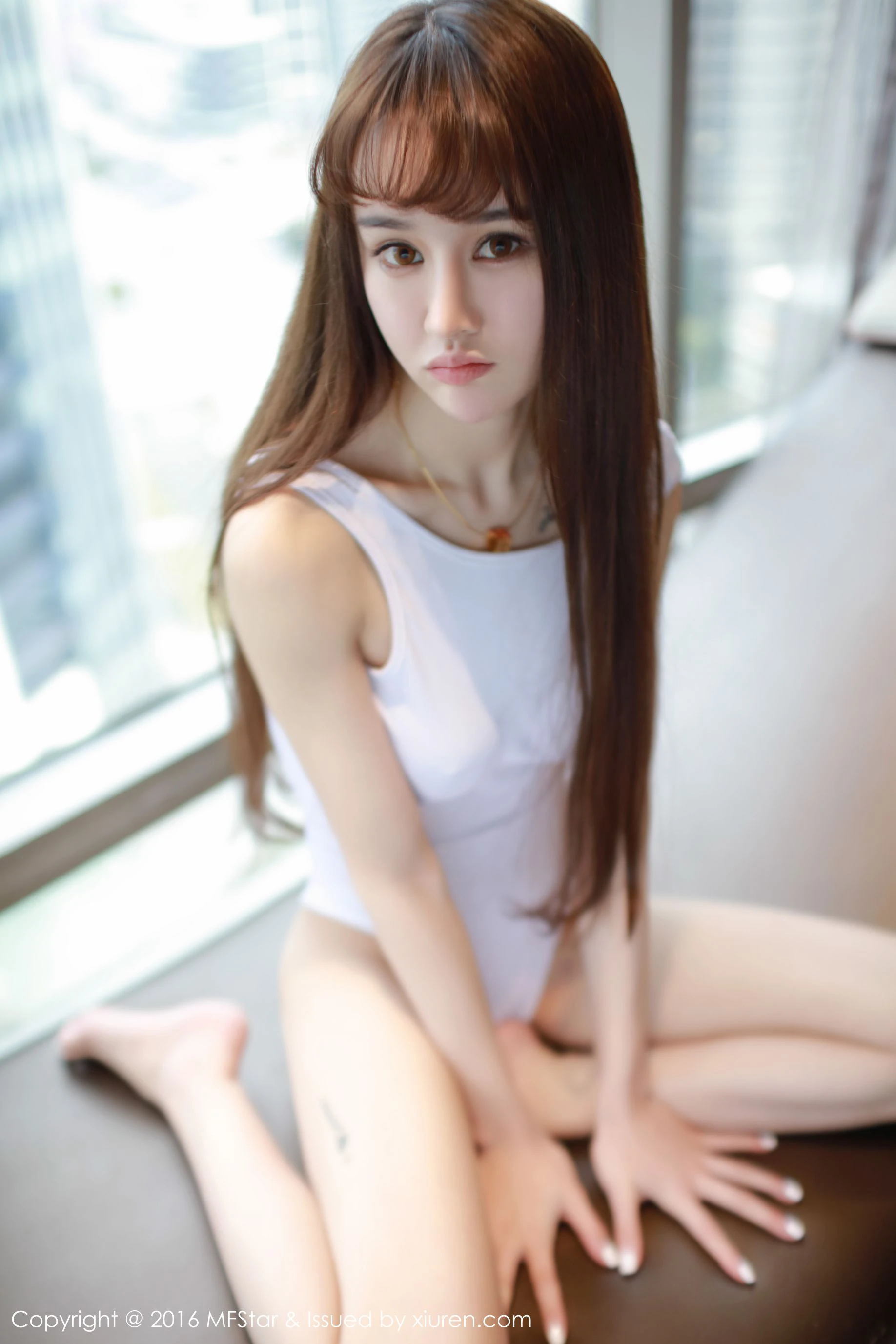 Cheryl青树《死库水+性感针织衫》 模范学院 Vol.045