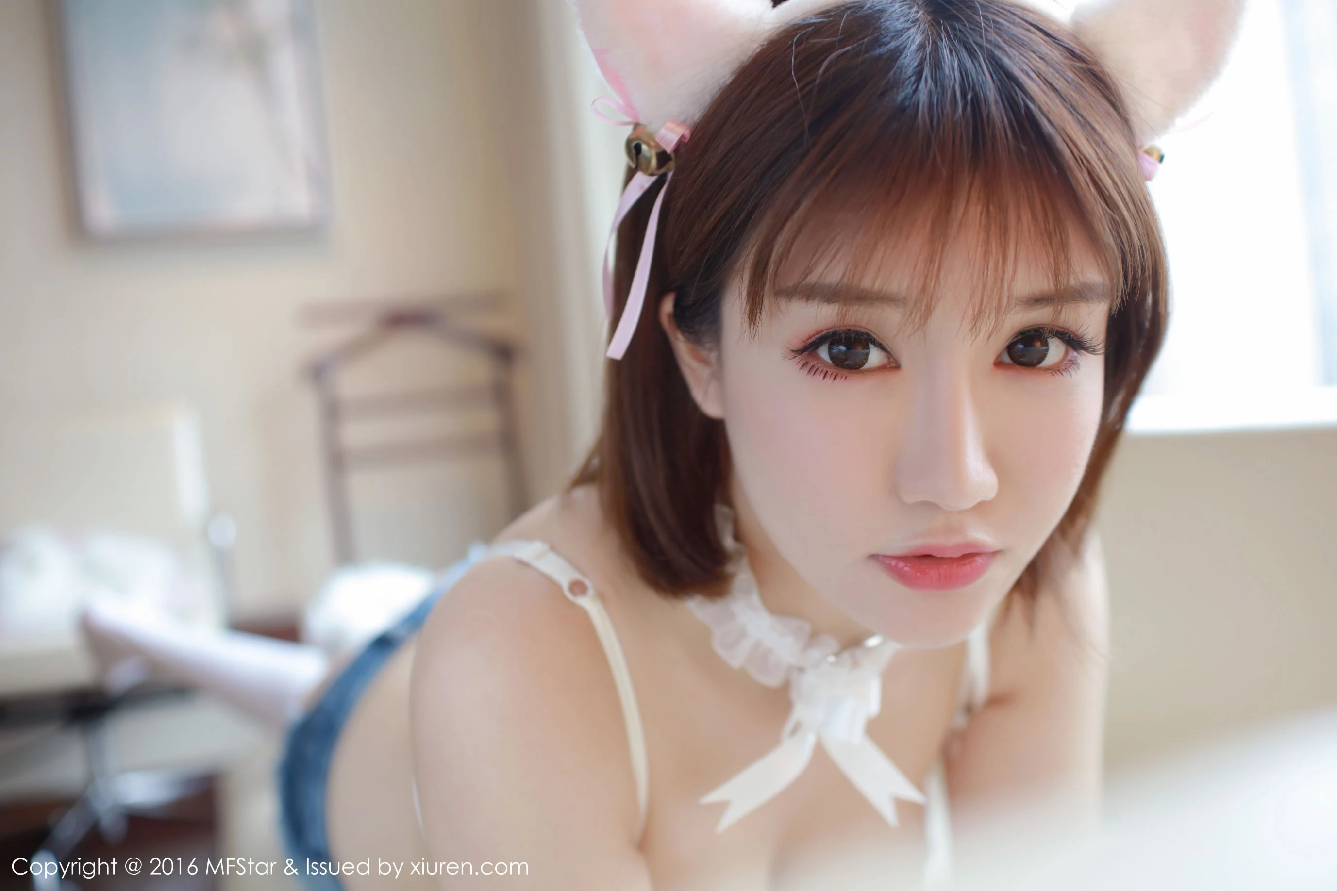 K8傲娇萌萌Vivian《魅惑狐狸与性感比基尼》 模范学院 Vol.071