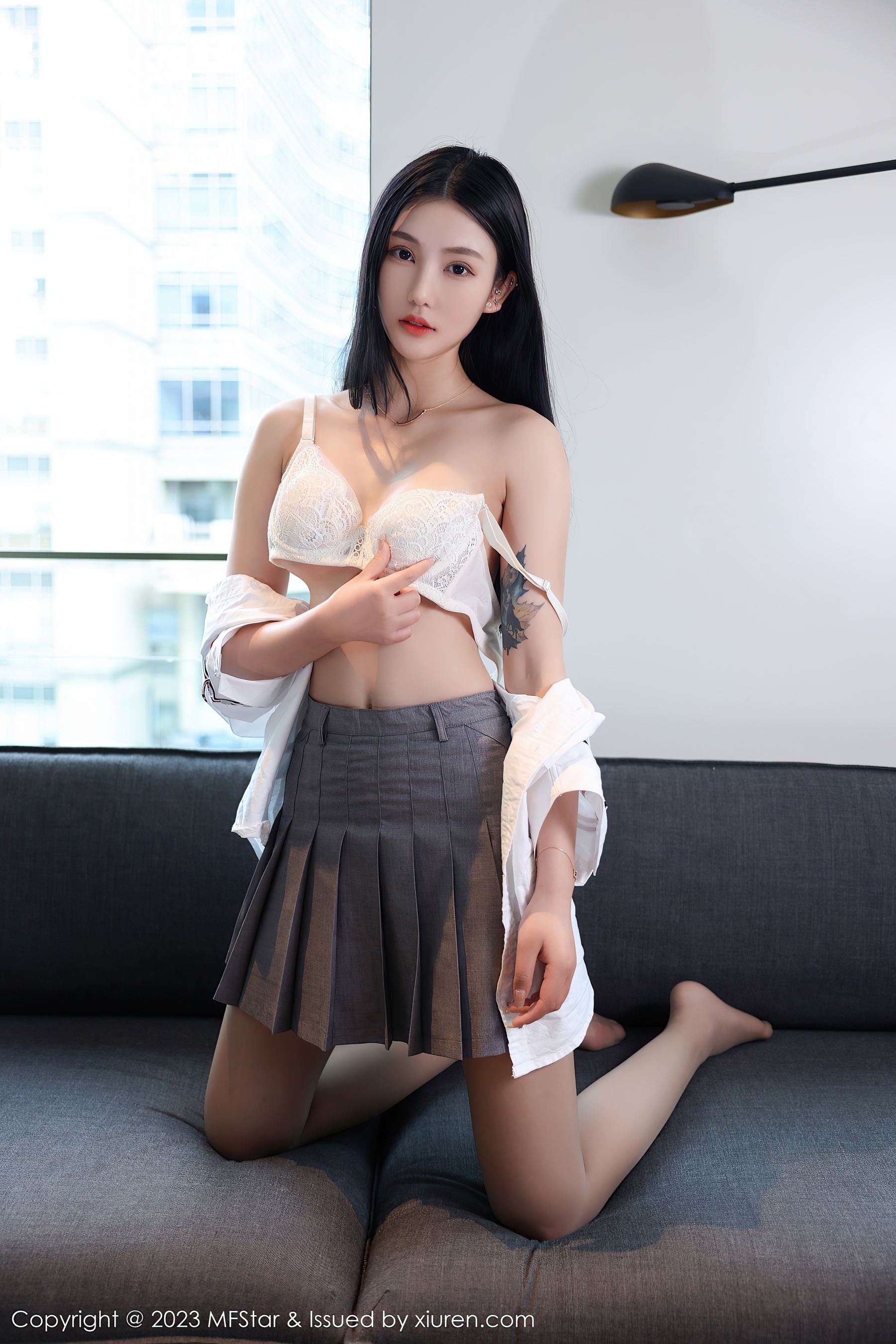 模范学院 VOL.578 Ai西西里 短裙美腿
