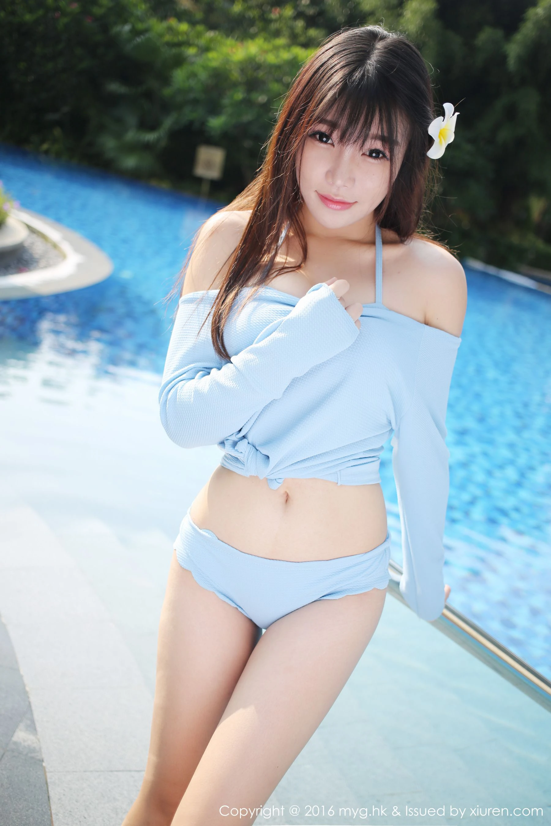 芝芝Booty《三亚旅拍》清新妹子的诱惑 美媛馆 Vol.224