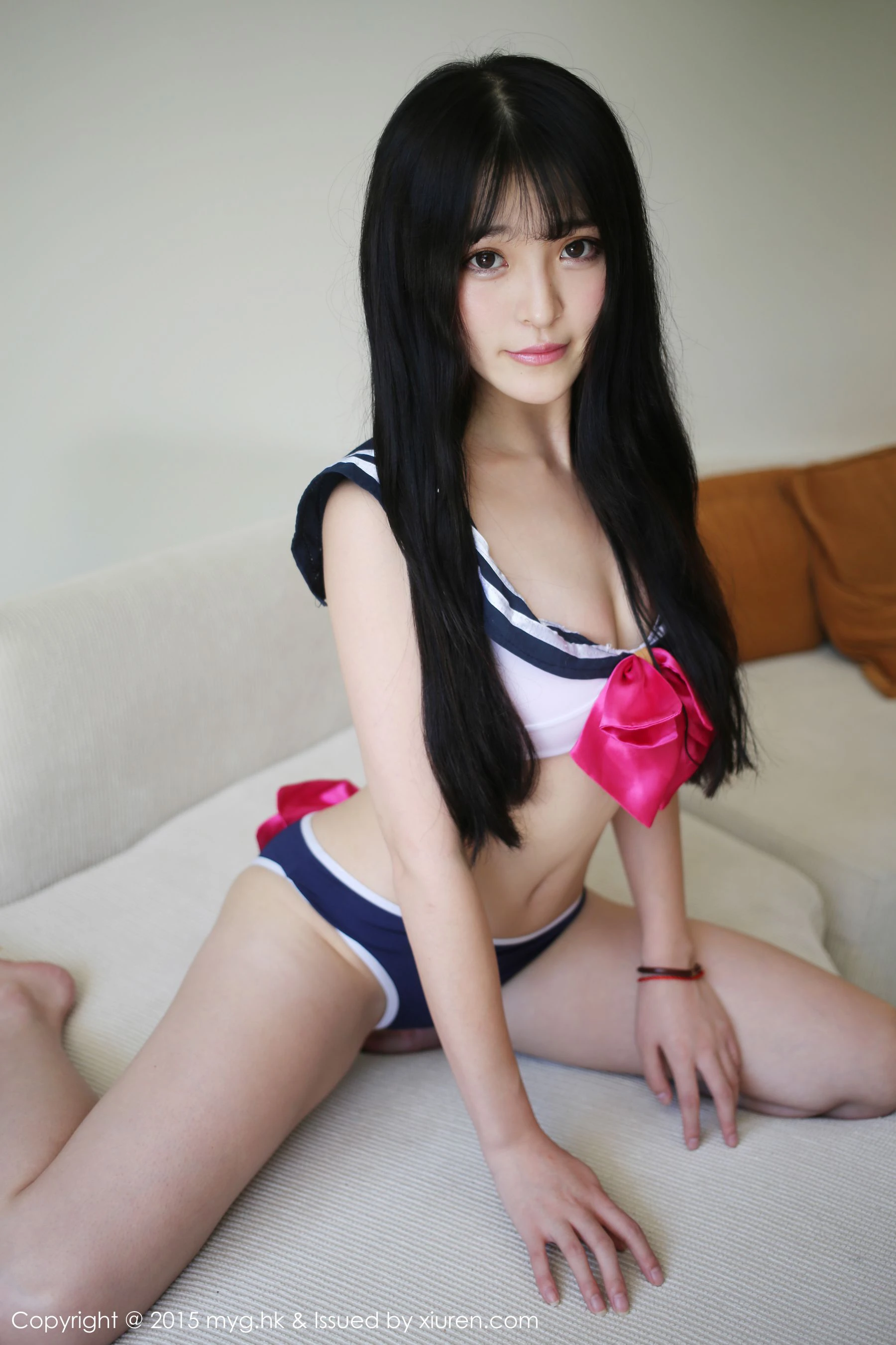 伊小七MoMo《三亚旅拍》室内+室外系列~ 美媛馆 Vol.174