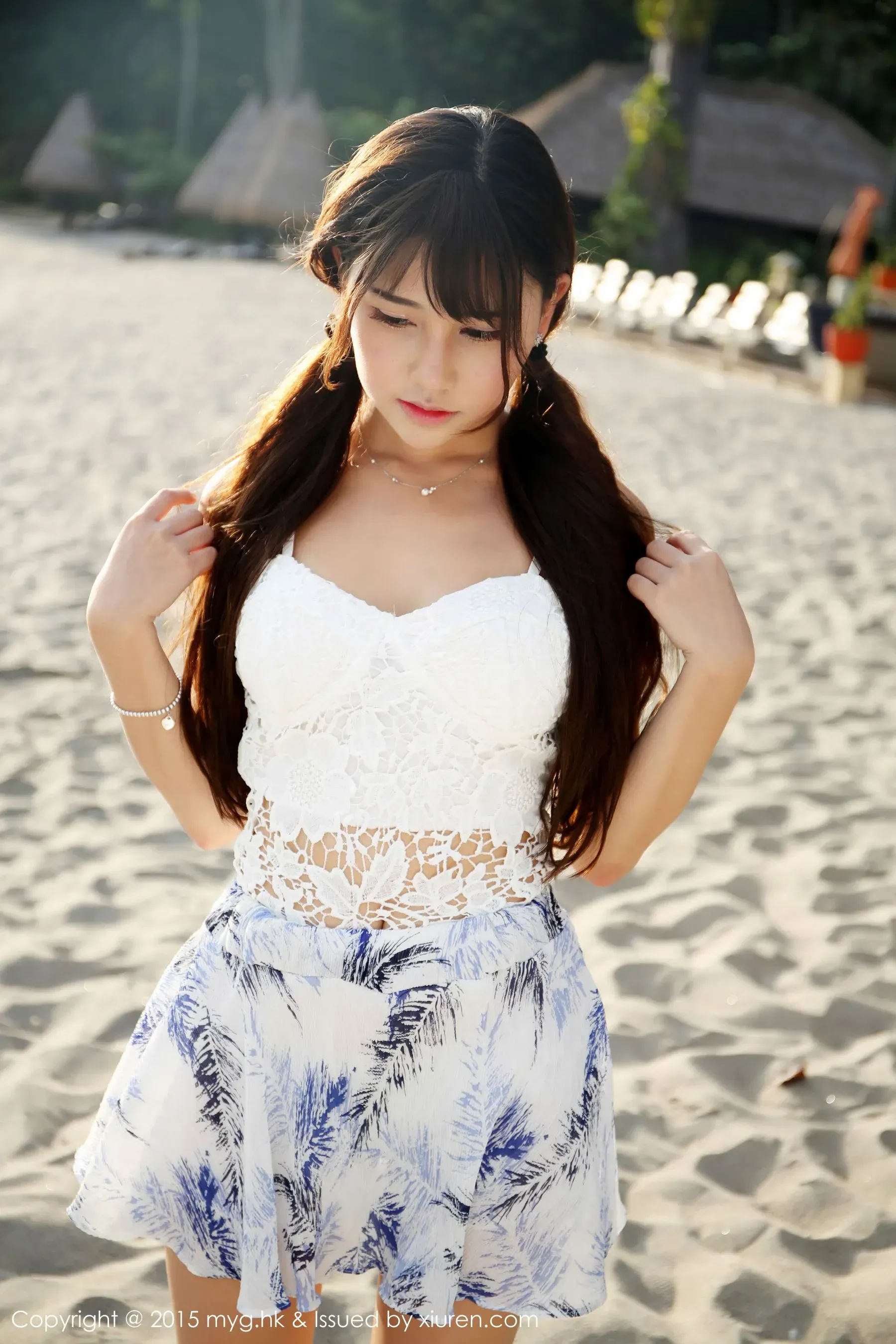 Milk楚楚《超清新短裙女神》 美媛馆 Vol.154