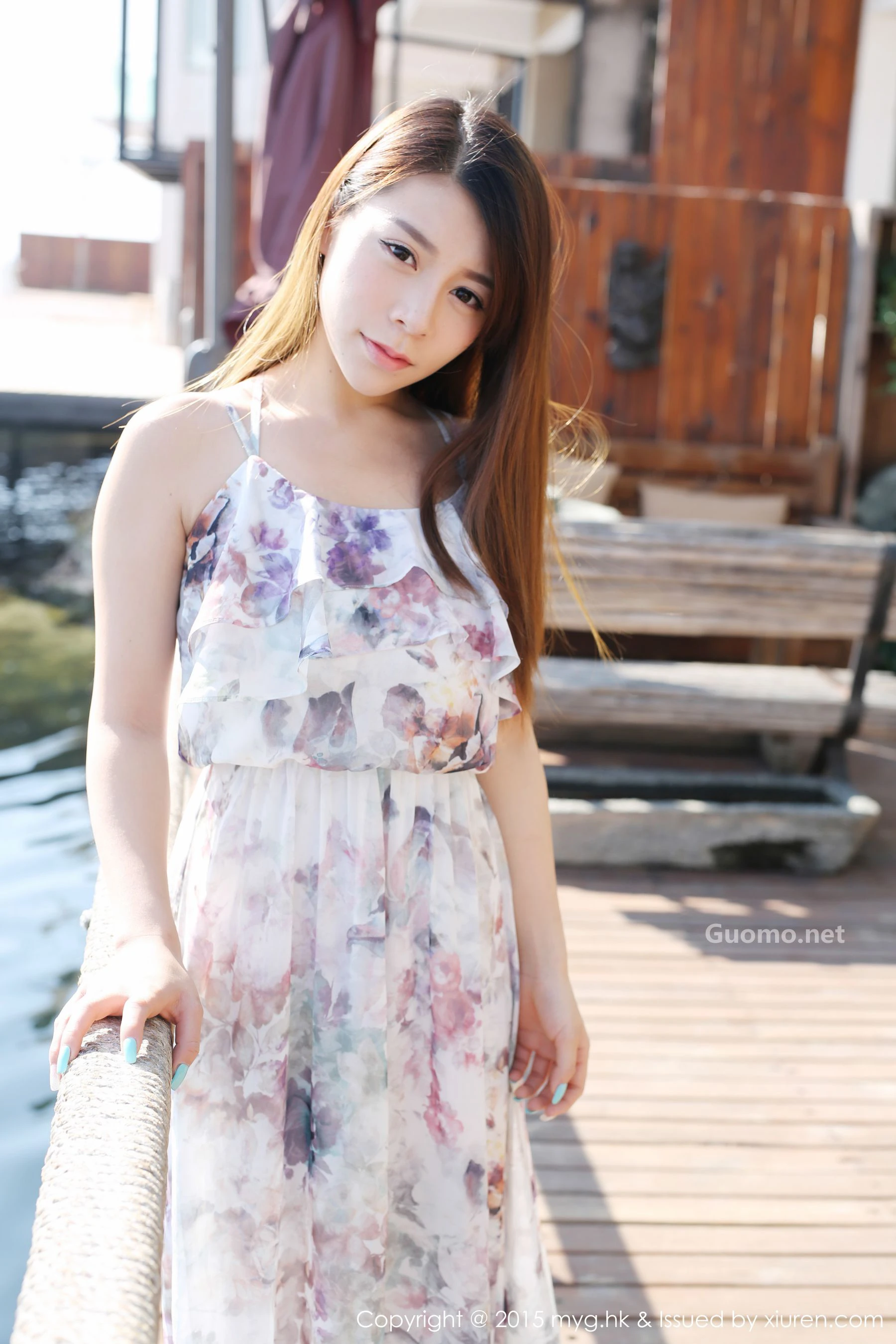 Vetiver嘉宝贝儿《小清新唯美长裙+牛仔装》 美媛馆 Vol.106
