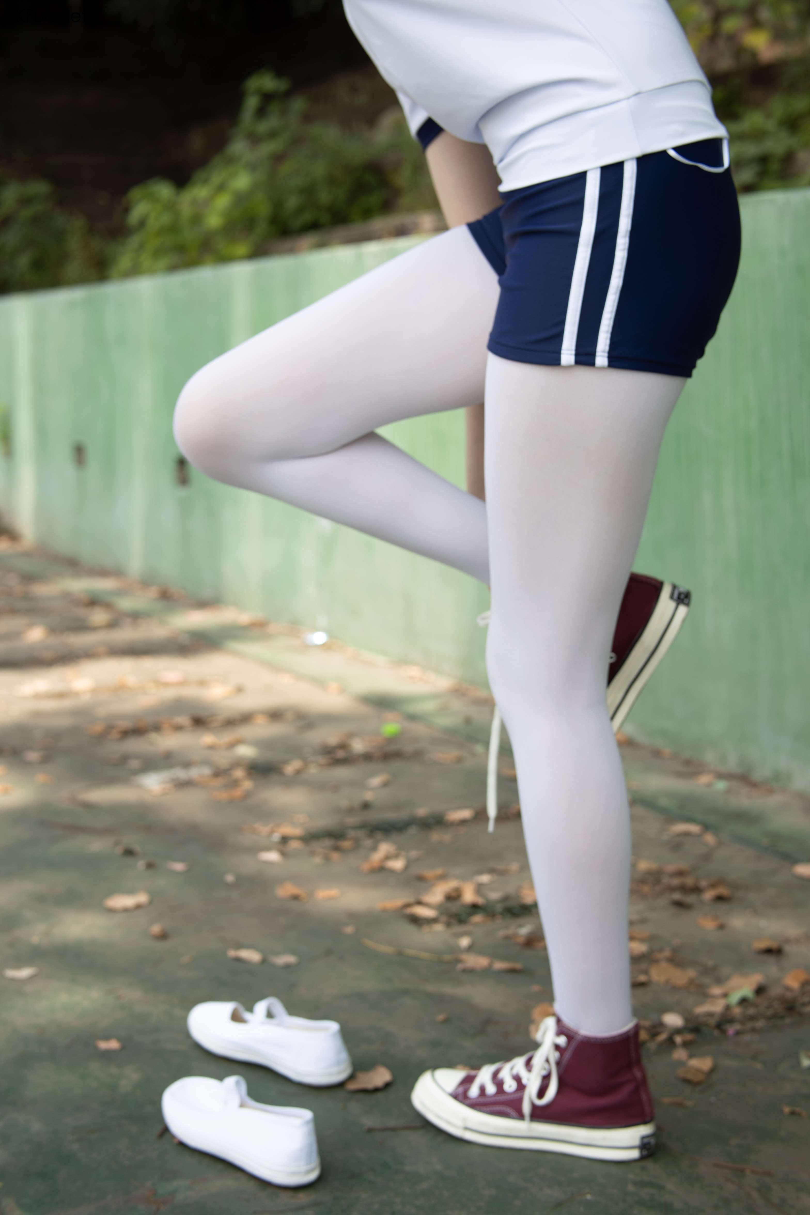 JKFUN-019 Aika 80D白丝外景体操服 [107P+1V／2.4G]