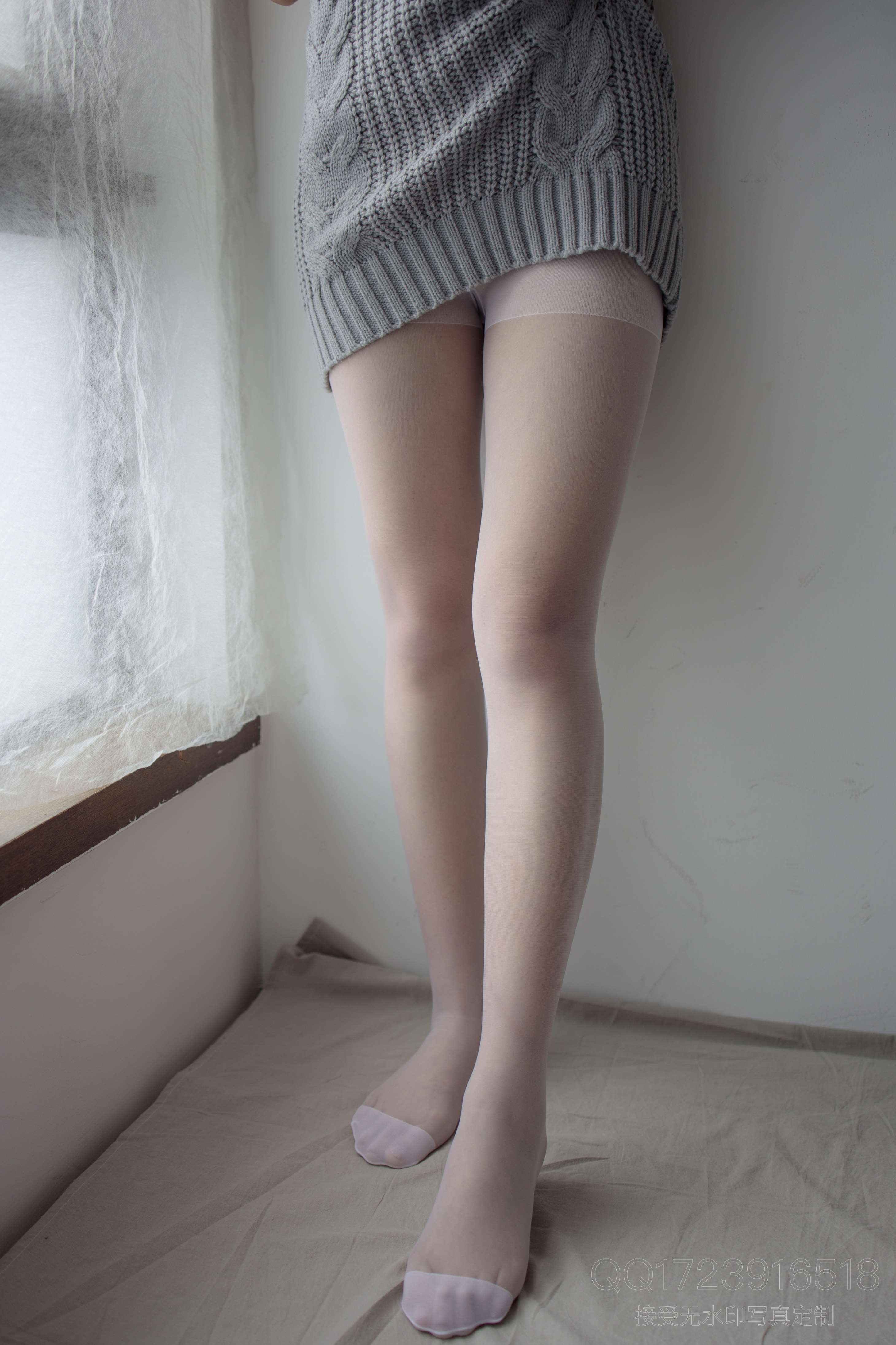 X-062 薄白丝露背毛衣 [100P1V-2.48GB]