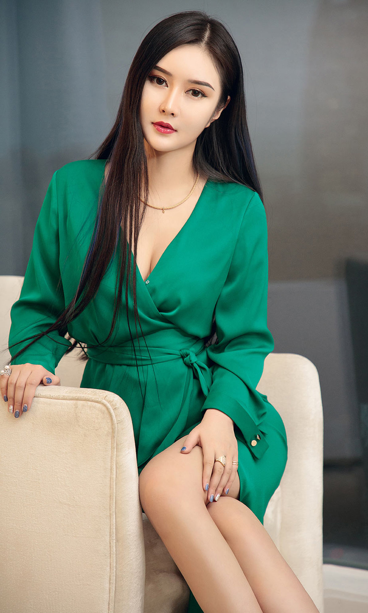 UGirls 爱尤物 No.1418 米卡 优雅的风 [35P]