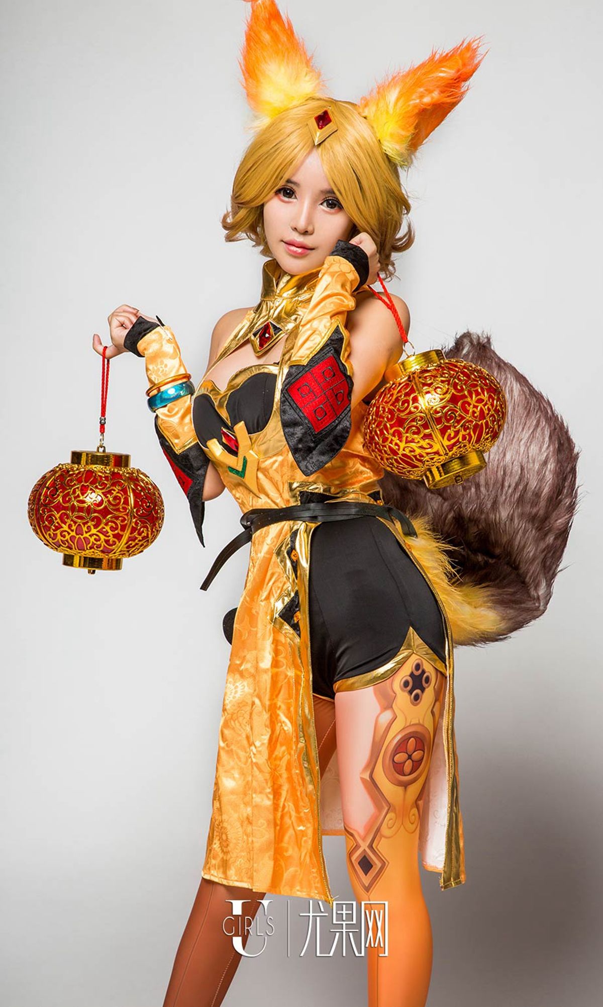 爱菲&周心怡&施诗&白熙萌&艺轩&田慕儿&筱慧《王者闹春》 尤果圈 No.1004 [40P]