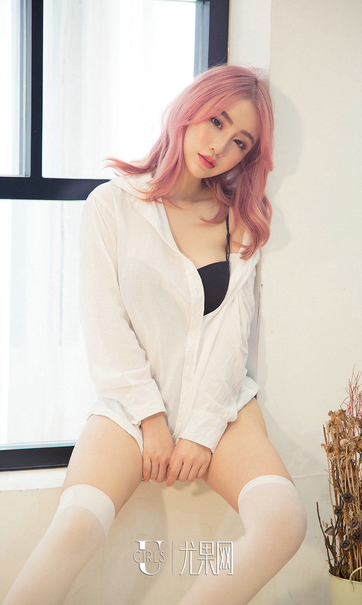 UGirls 爱尤物 No.1328 绯月樱Cherry 桃花运 [35P]
