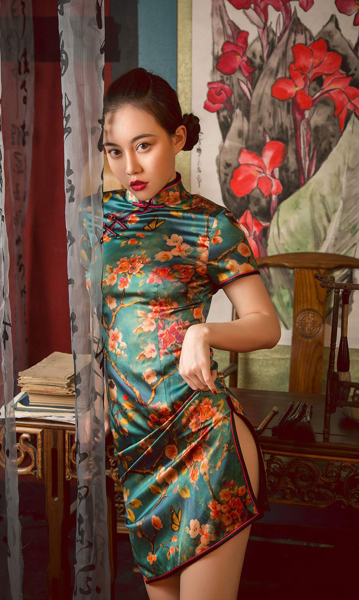 UGirls 爱尤物 No.1577 孟十朵&刘邦妮 赏心月慕 [35P]