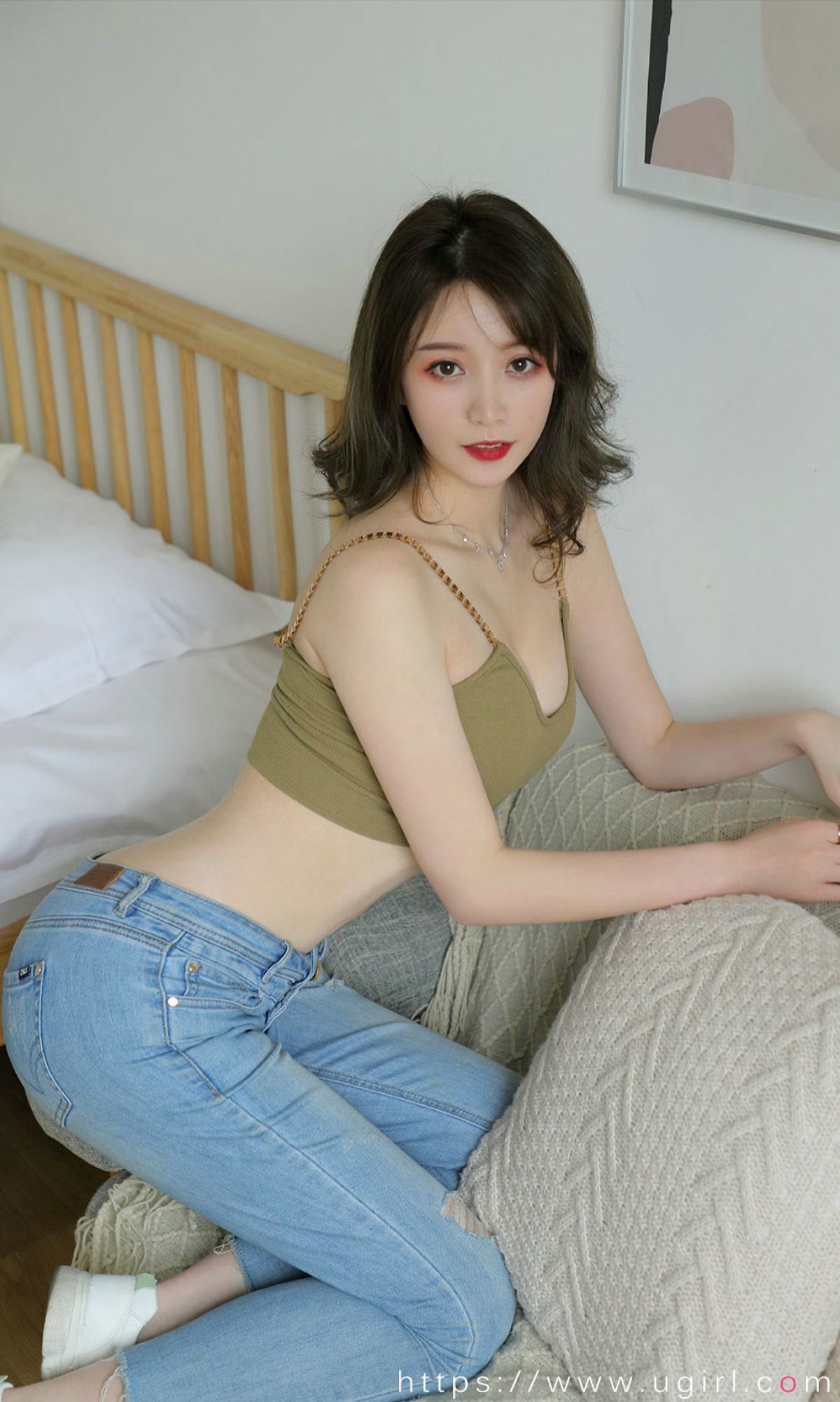 UGirls 爱尤物 No.1872 幻雪儿 牛仔裤里的美腿 [35P]