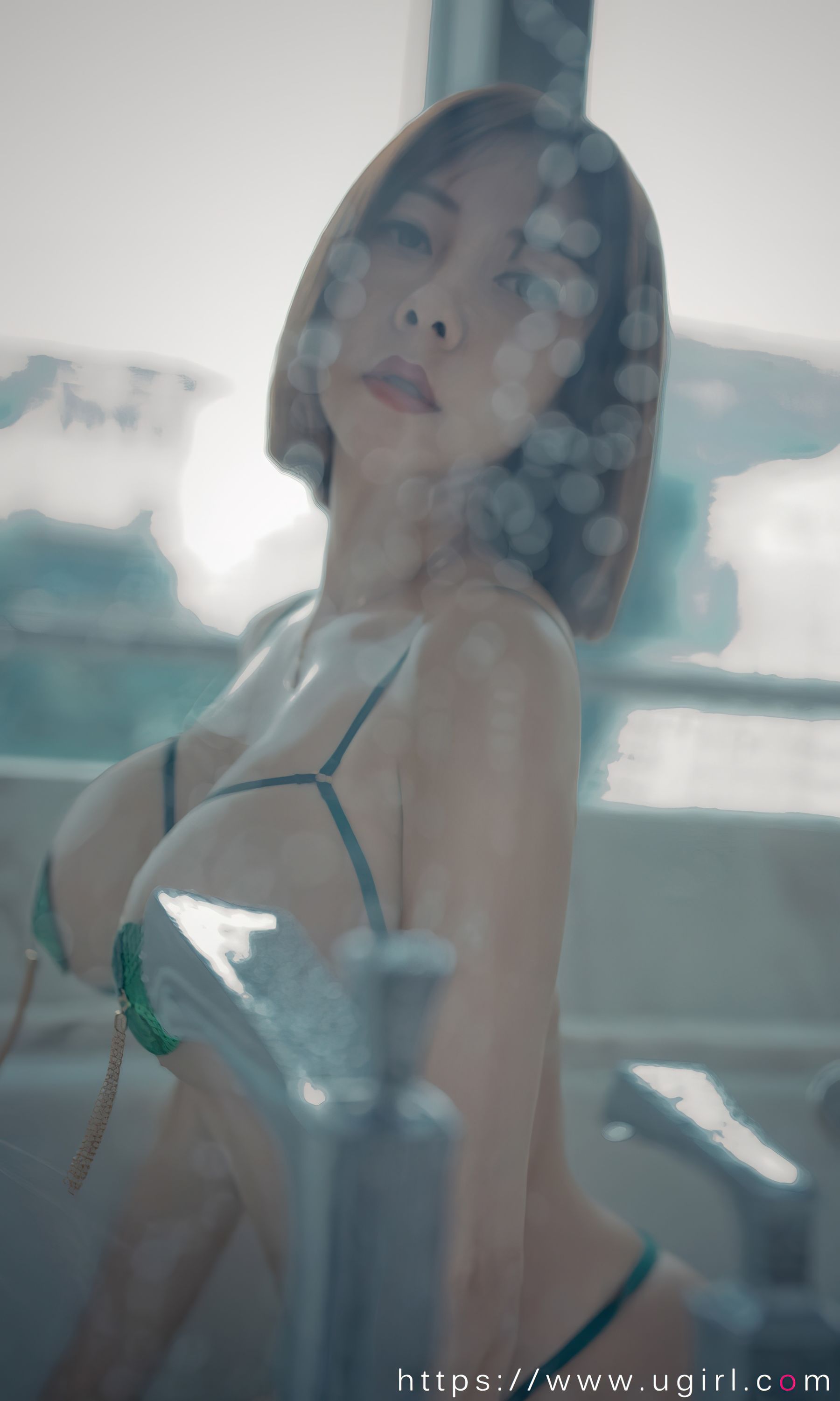 UGirls 爱尤物 No.2420 果儿Victoria 薄荷清酒 [35P]