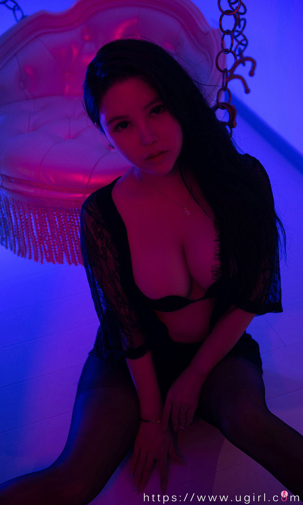 UGirls 爱尤物 No.2252 韩美轩 欲色霓虹 [35P]