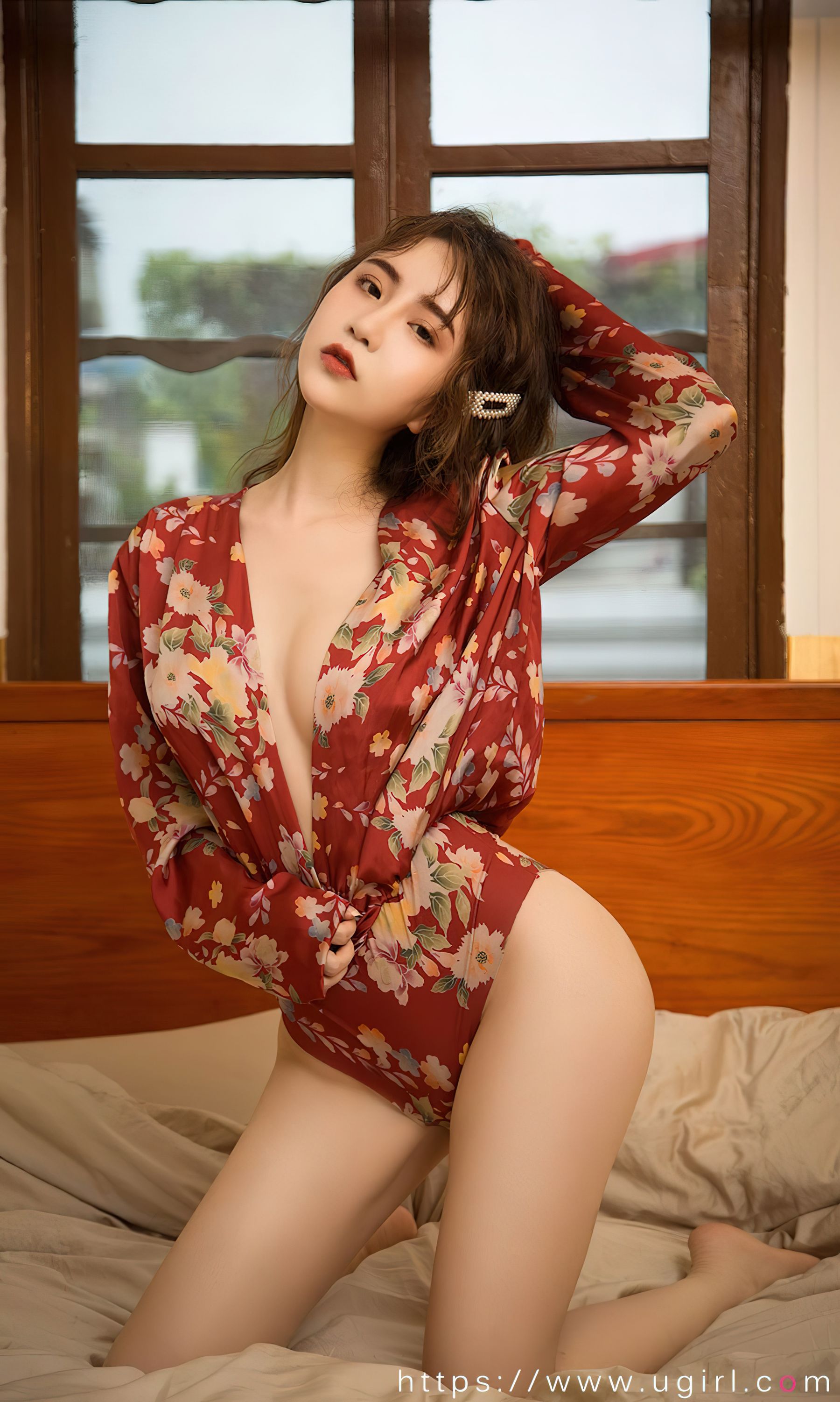UGirls 爱尤物 No.2563 梦里花落 绯月樱 [35P]