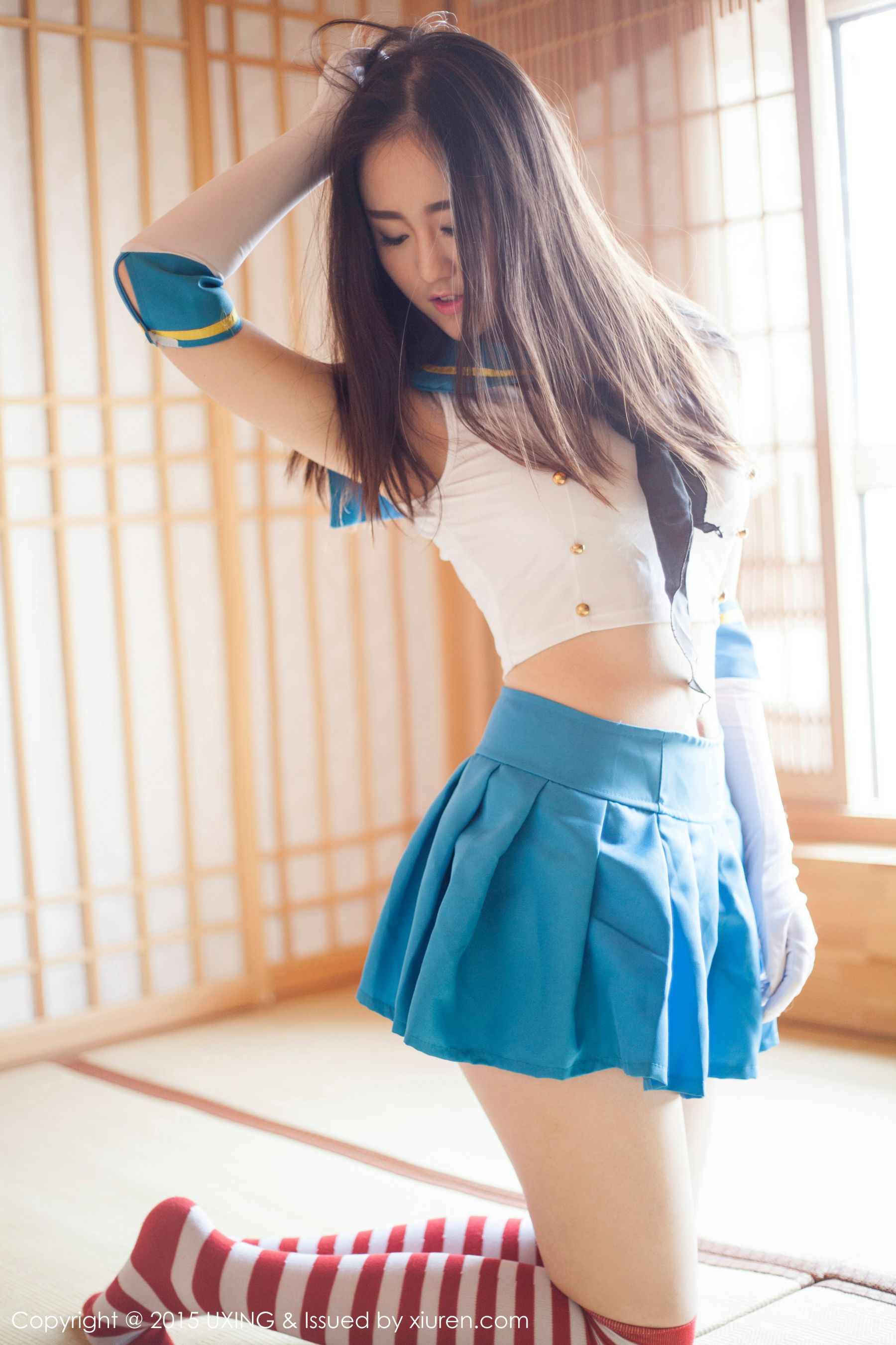 Romi王朝朝 – 美少女校服系列写真集 UXING优星馆 Vol.005 [62P]
