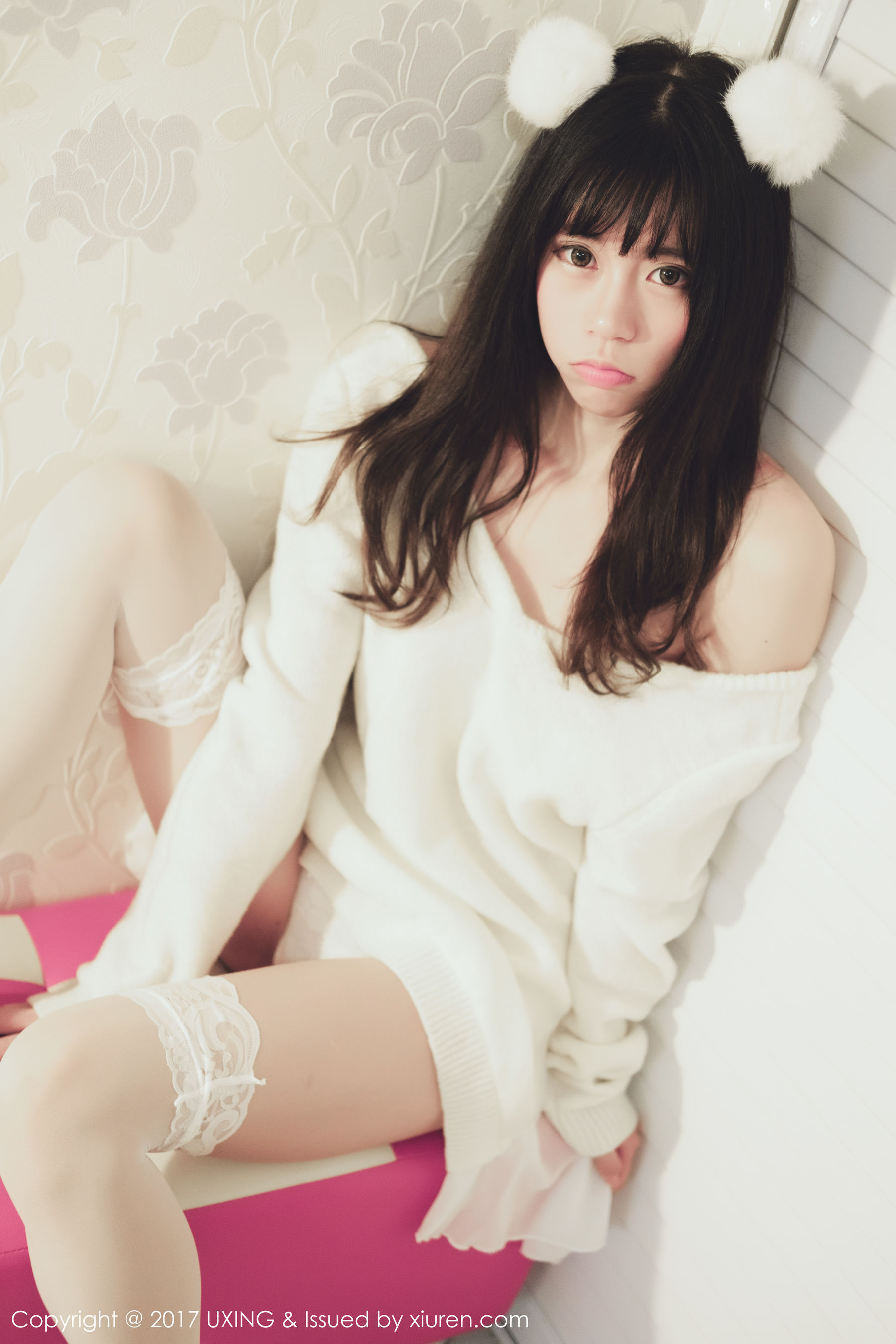 模特Yo酱《学生装+蕾丝装扮》 优星馆UXING VOL.048 [32P]