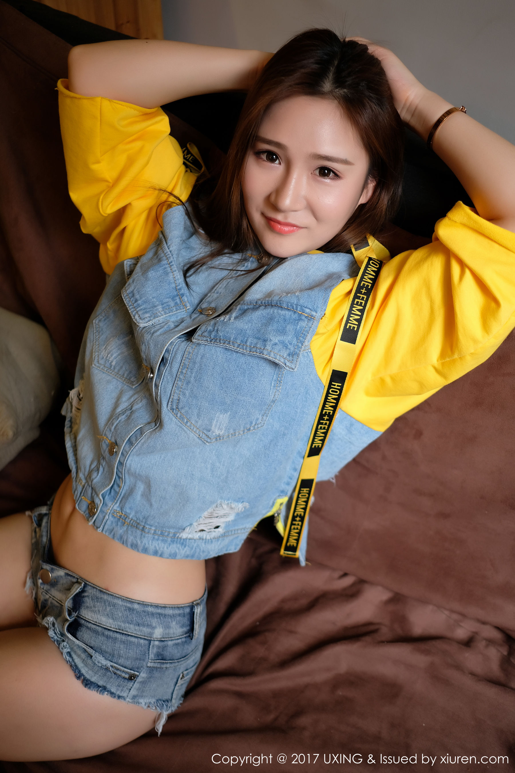 羊羊Suger《牛仔装少女》 优星馆UXING VOL.057 [39P]
