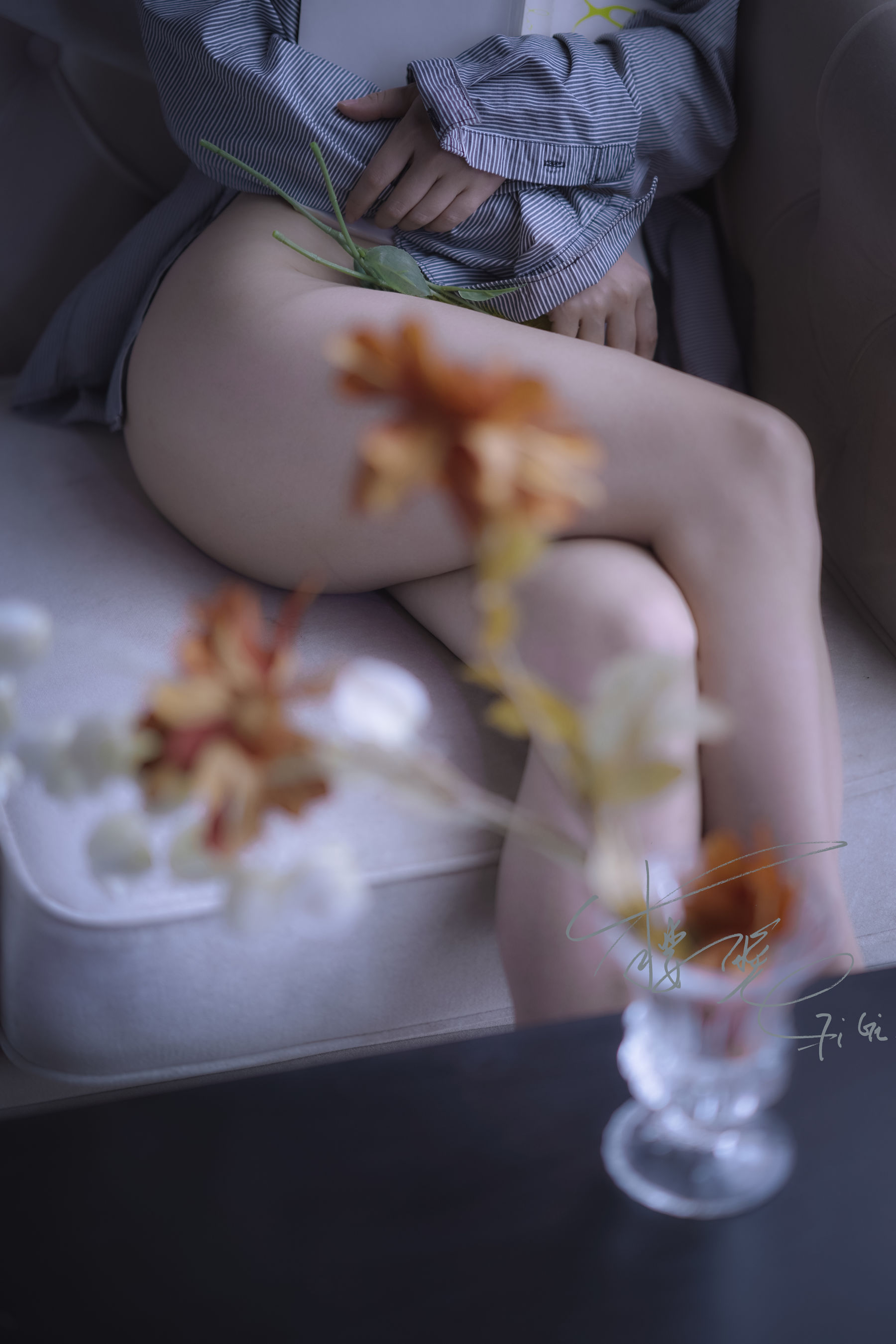 网络红人樱晚gigi – 你的衬衫 [22P]