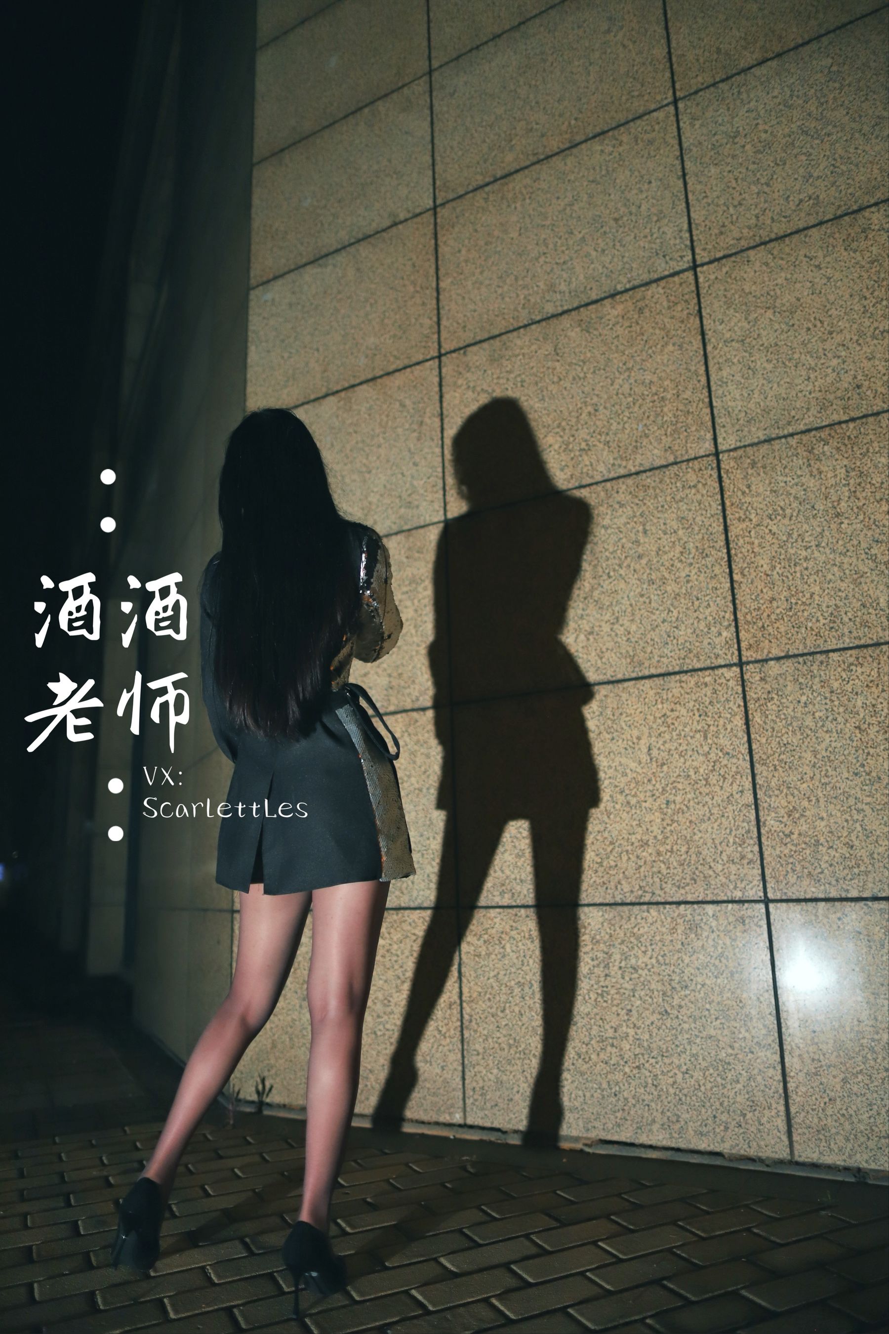 酒酒老师 – 司机先生，喜欢紫色丝吗？ [74P]
