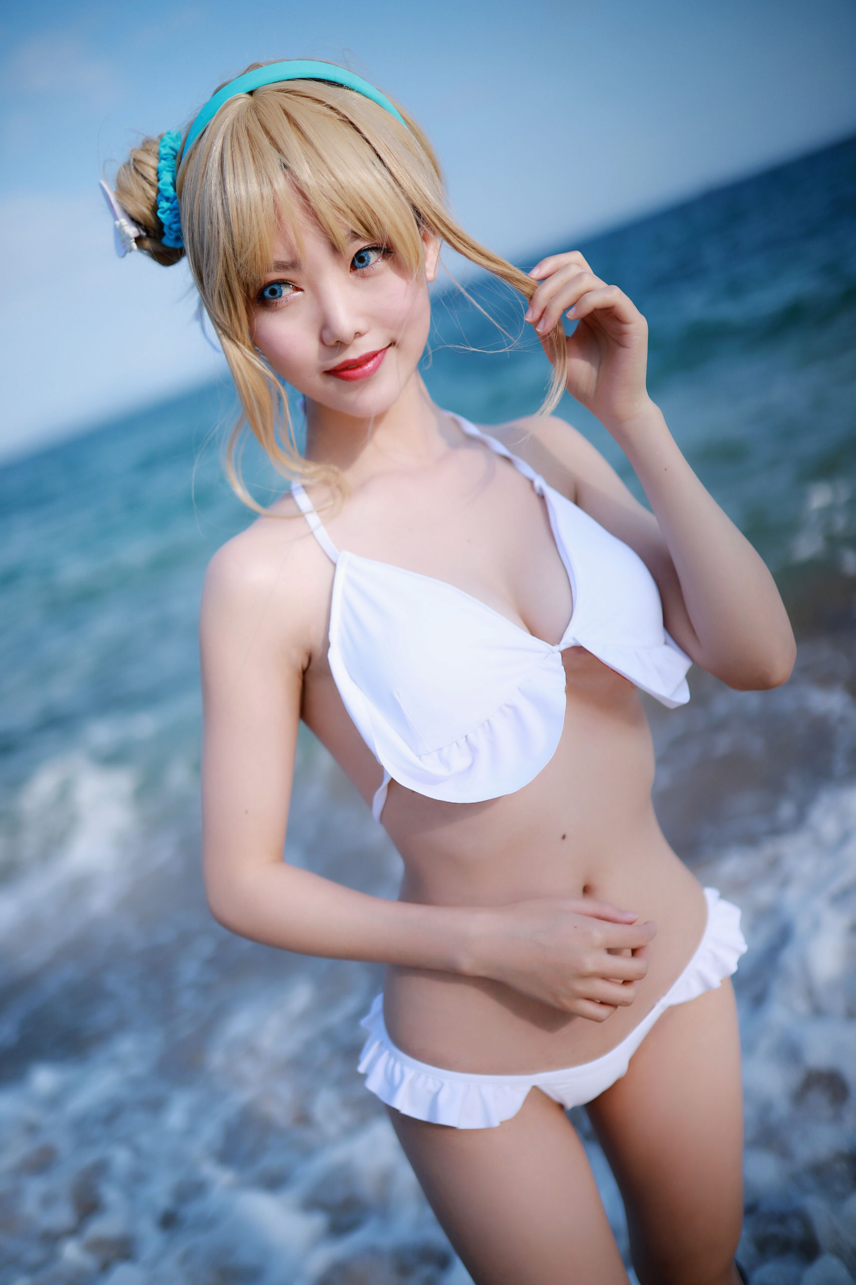 抖娘-利世图集 – 海边索米 [30P]