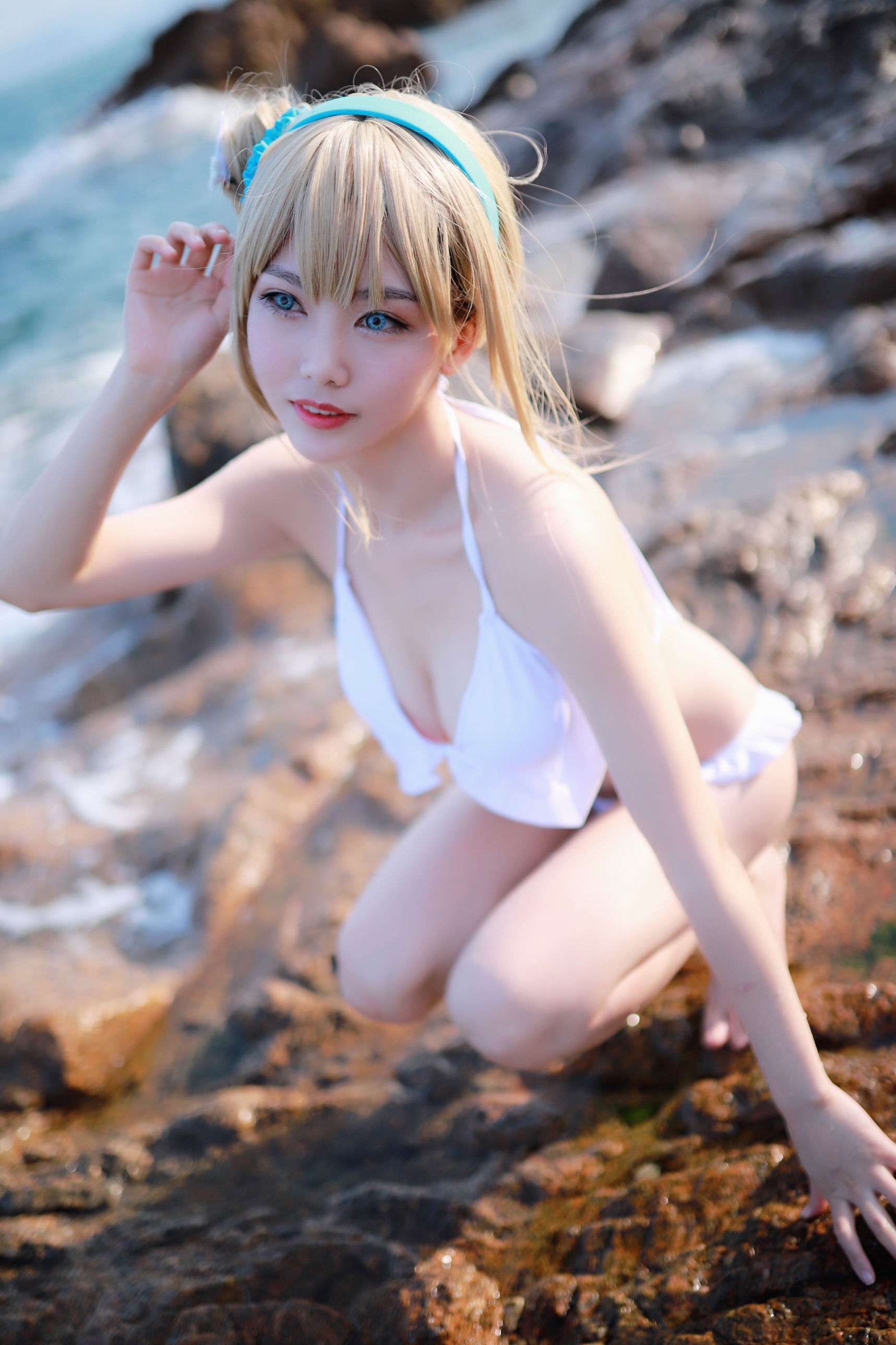 抖娘-利世图集 – 海边索米 [30P]