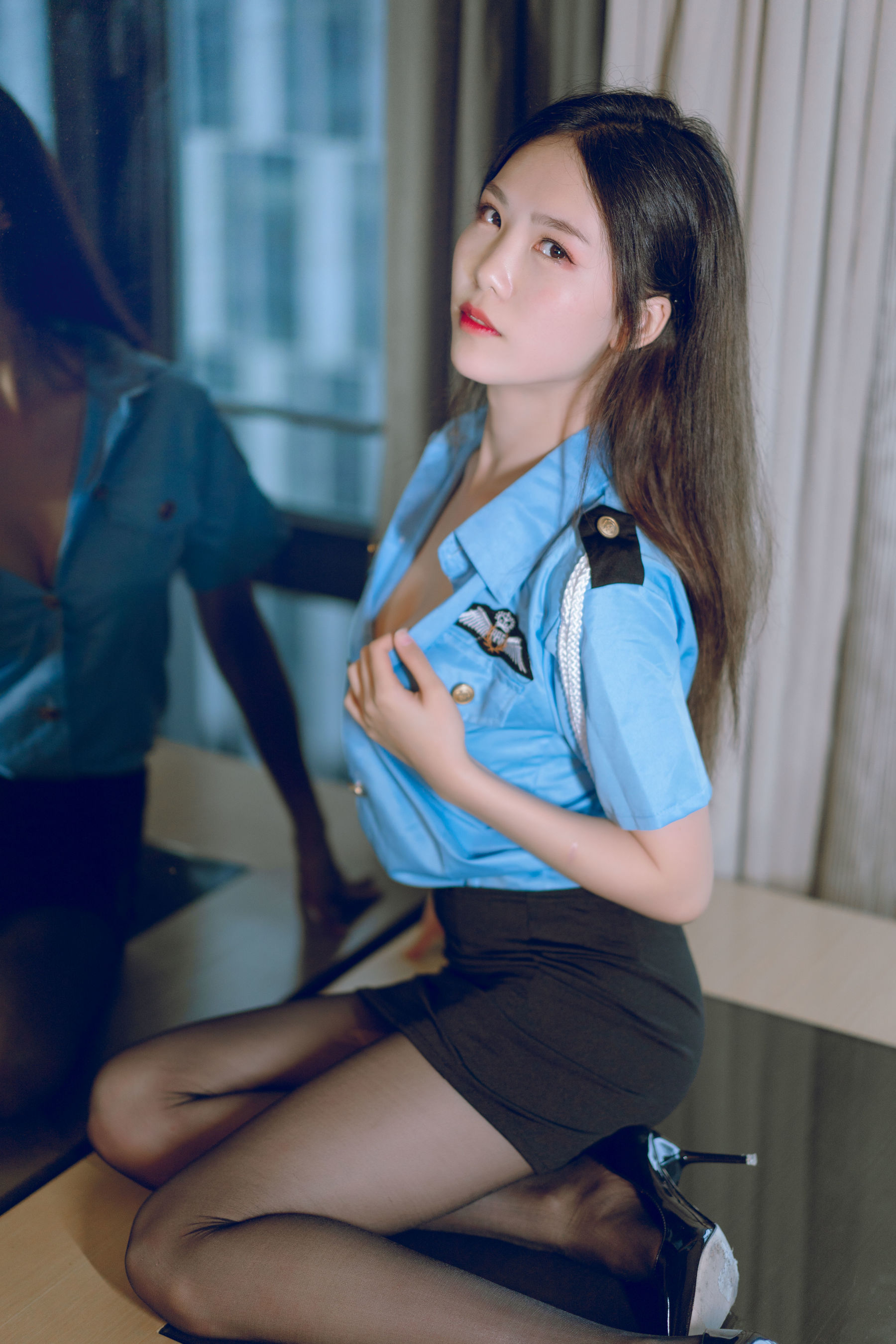 抖娘-利世图集 – 女警 [20P]