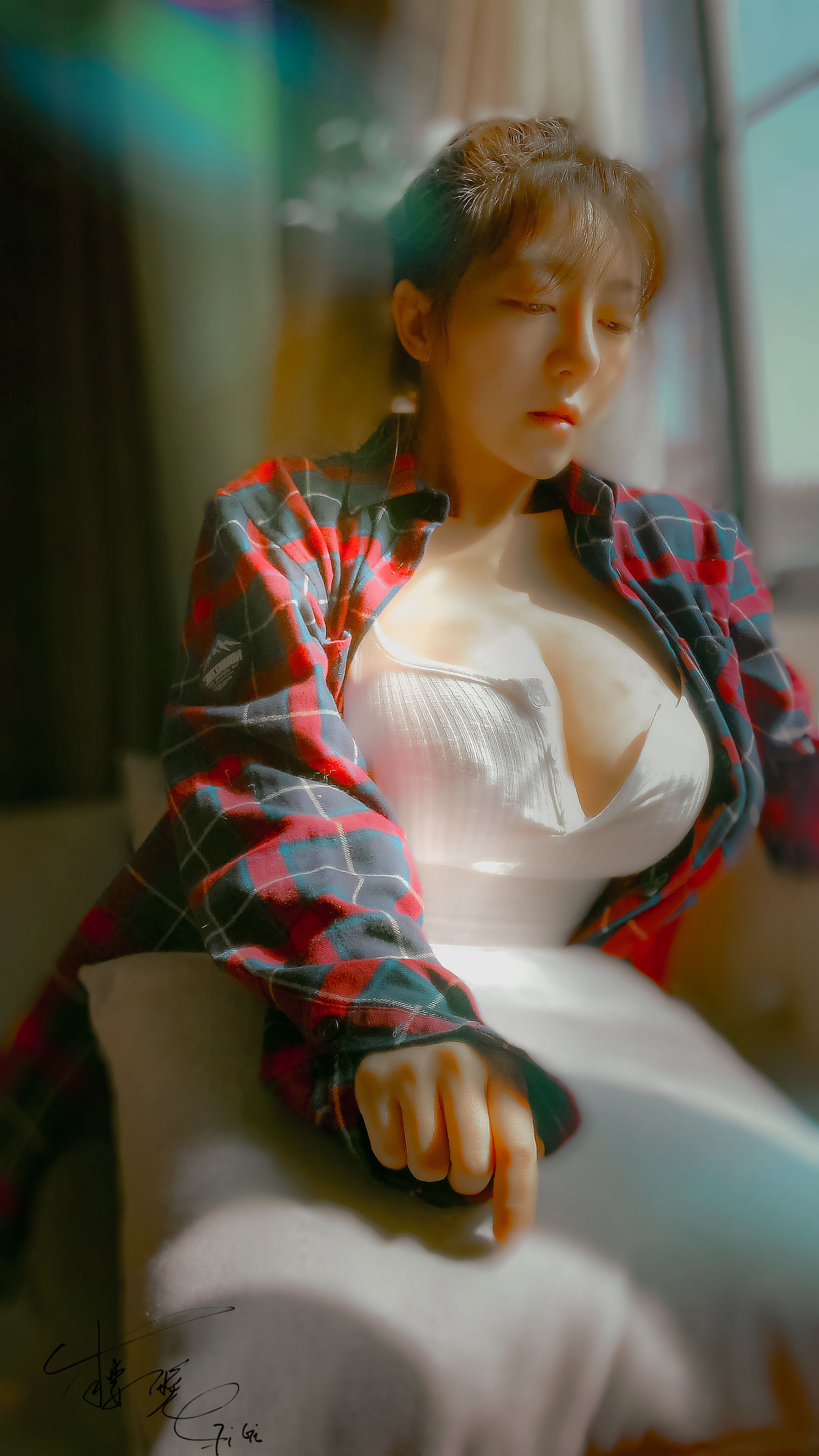 网络红人樱晚gigi – 风情 [24P]