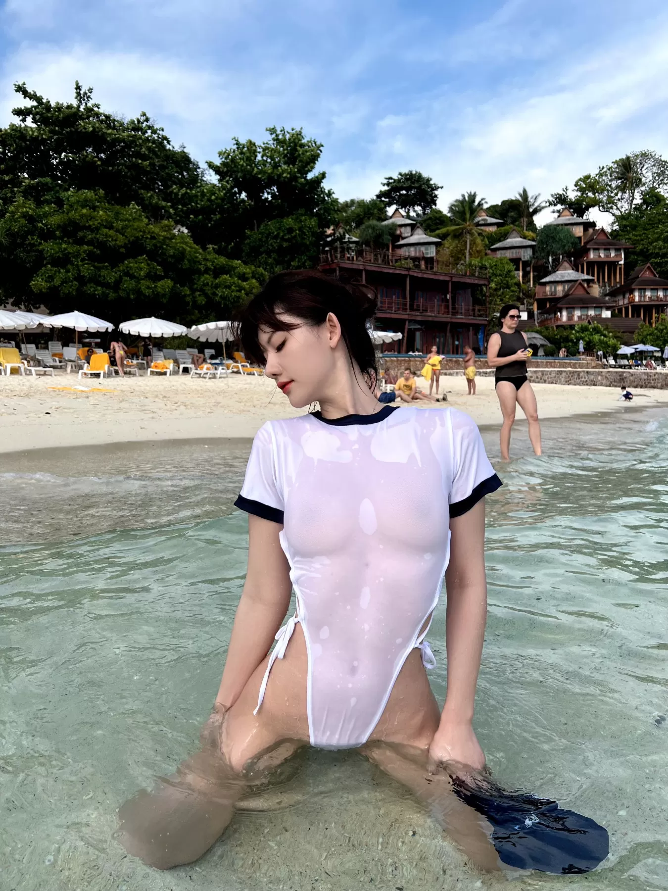 就是阿朱啊 – 海岛透视比基尼 [56P]