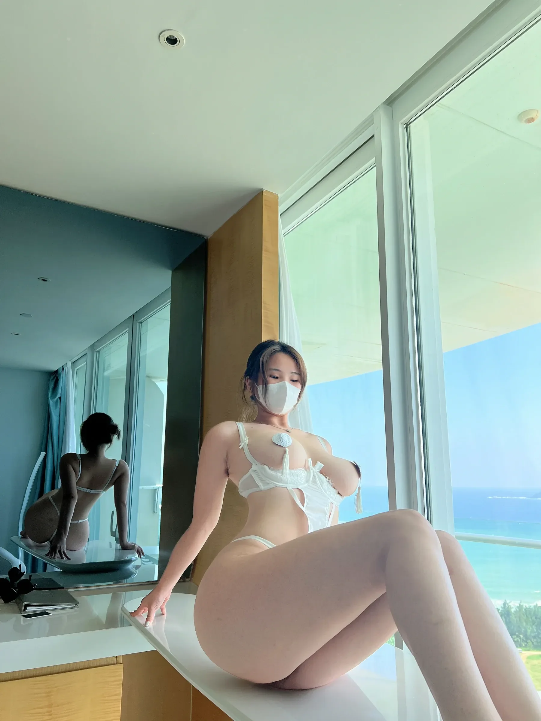 安妮yoo – 微密圈 畅享蓝天 [26P]