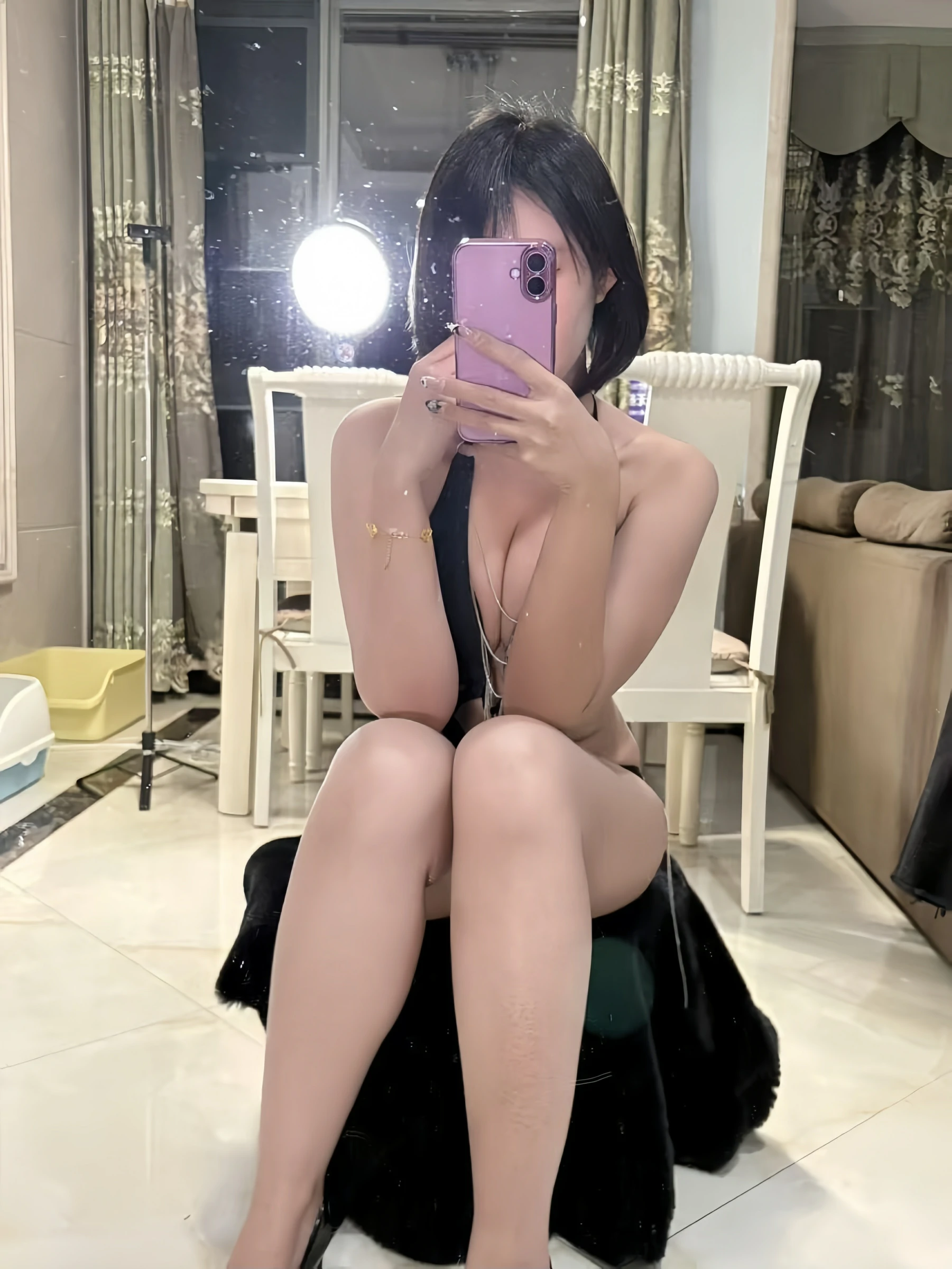 鹅鹅 - 连体比基尼泳装 [21P]