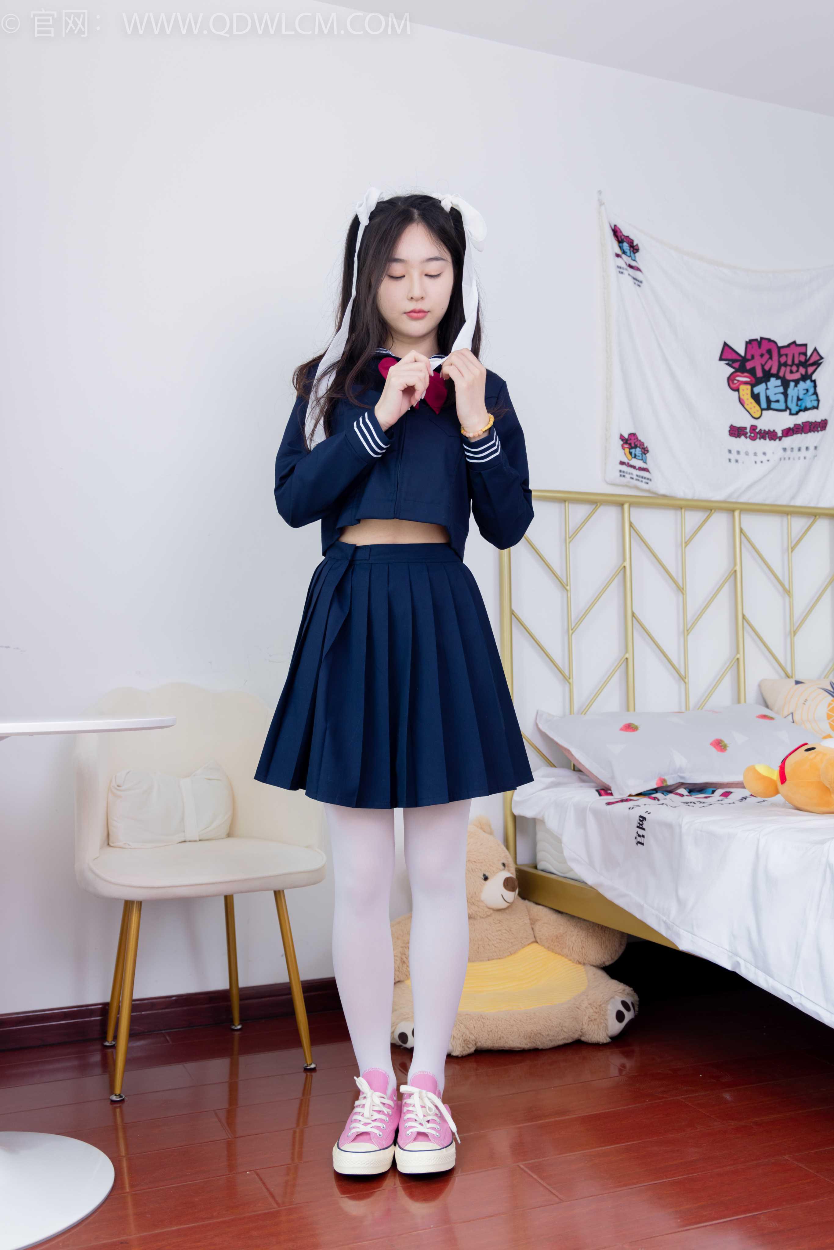 物恋传媒 NO.1544 美兔-学院少女 [150P+1V／3.71GB]