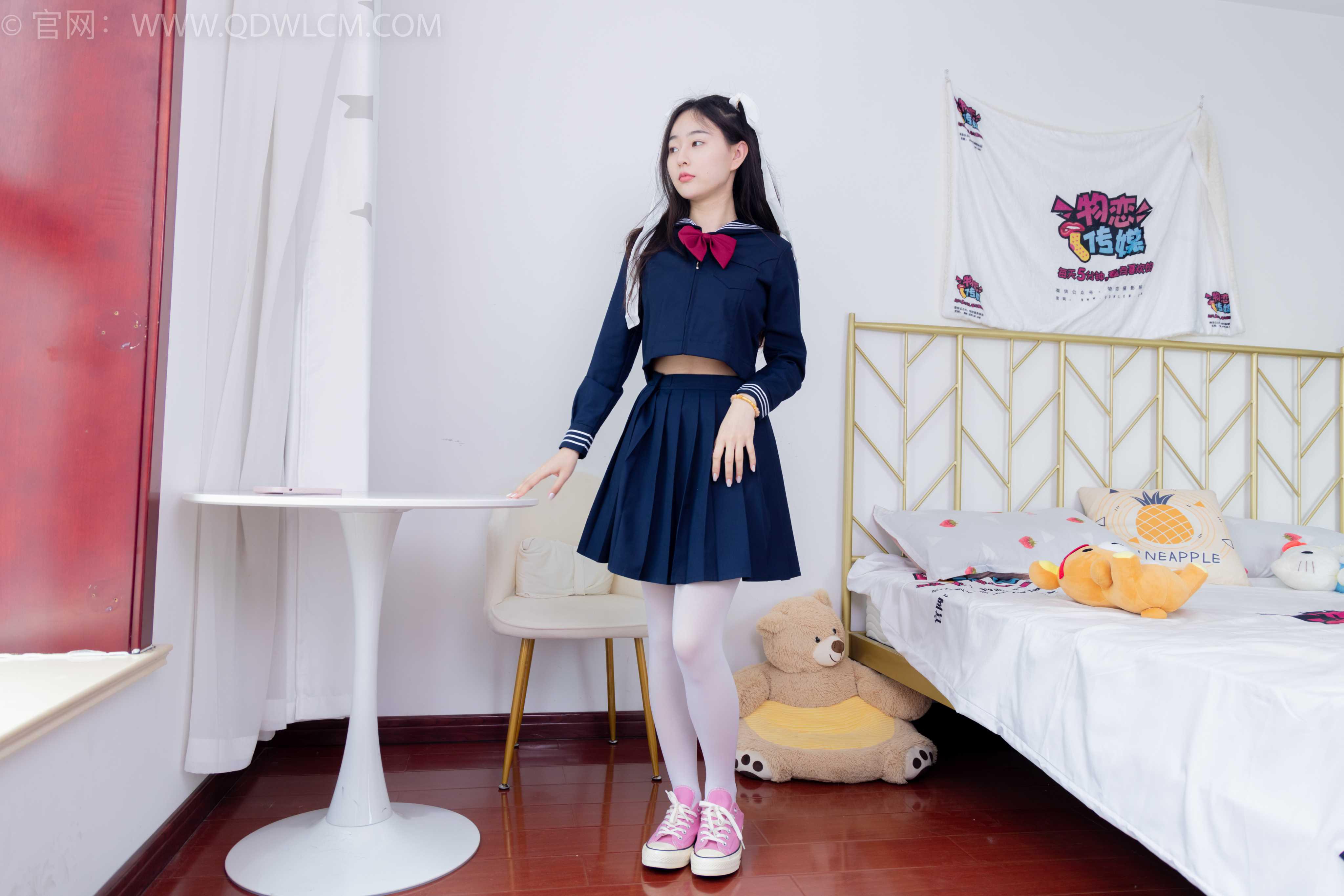 物恋传媒 NO.1544 美兔-学院少女 [150P+1V／3.71GB]
