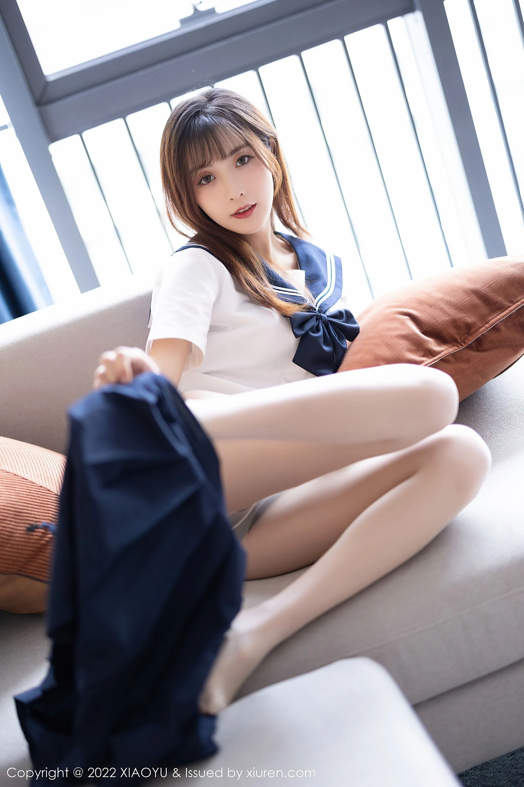 语画界 VOL.726 林星阑 美腿制服