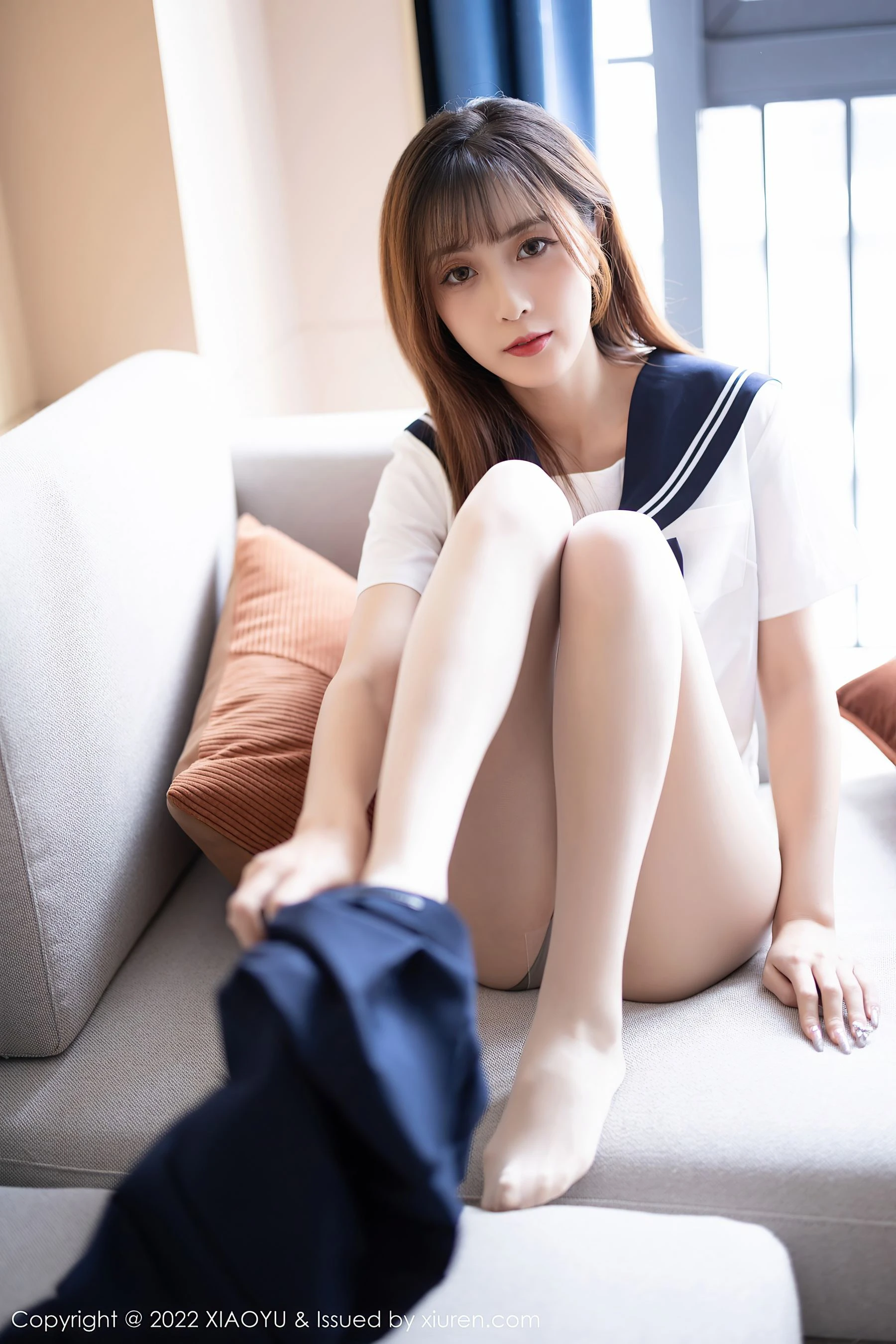 语画界 VOL.726 林星阑 美腿制服