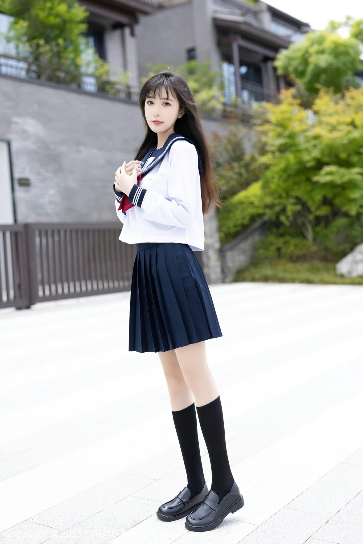 XIAOYU 语画界 Vol.1045 林星阑 学生服贵州旅拍 [97P]