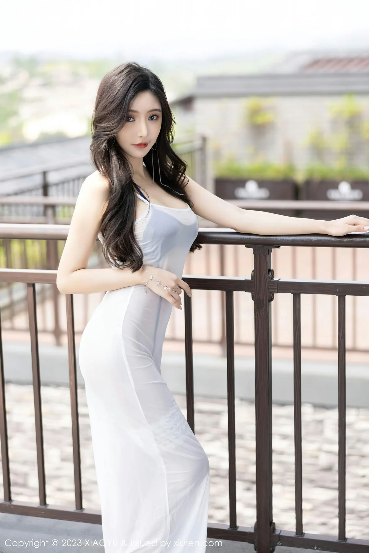 XIAOYU 语画界 Vol.1052 王馨瑶yanni 白色轻透连衣长裙贵州旅拍 [98P]