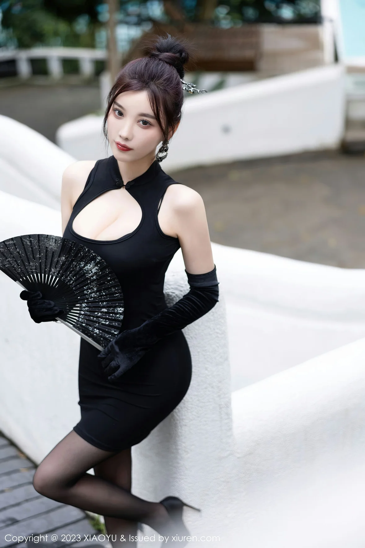 XIAOYU 语画 Vol.1070 杨晨晨Yome 魅惑黑丝贵州旅拍1 [89P]