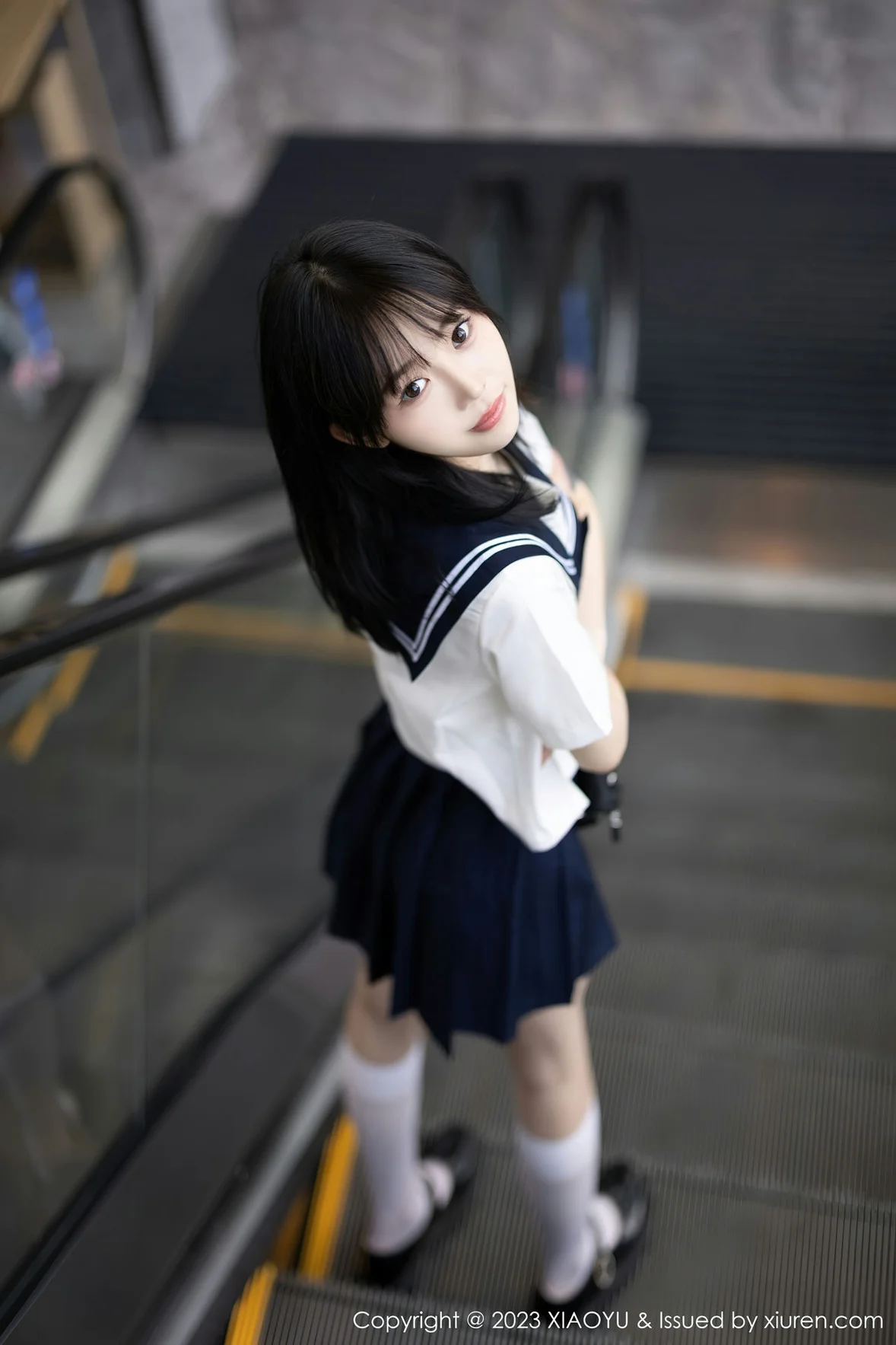 XIAOYU 语画 Vol.1087 奶瓶. 白色学妹服饰性感写真 [89P]