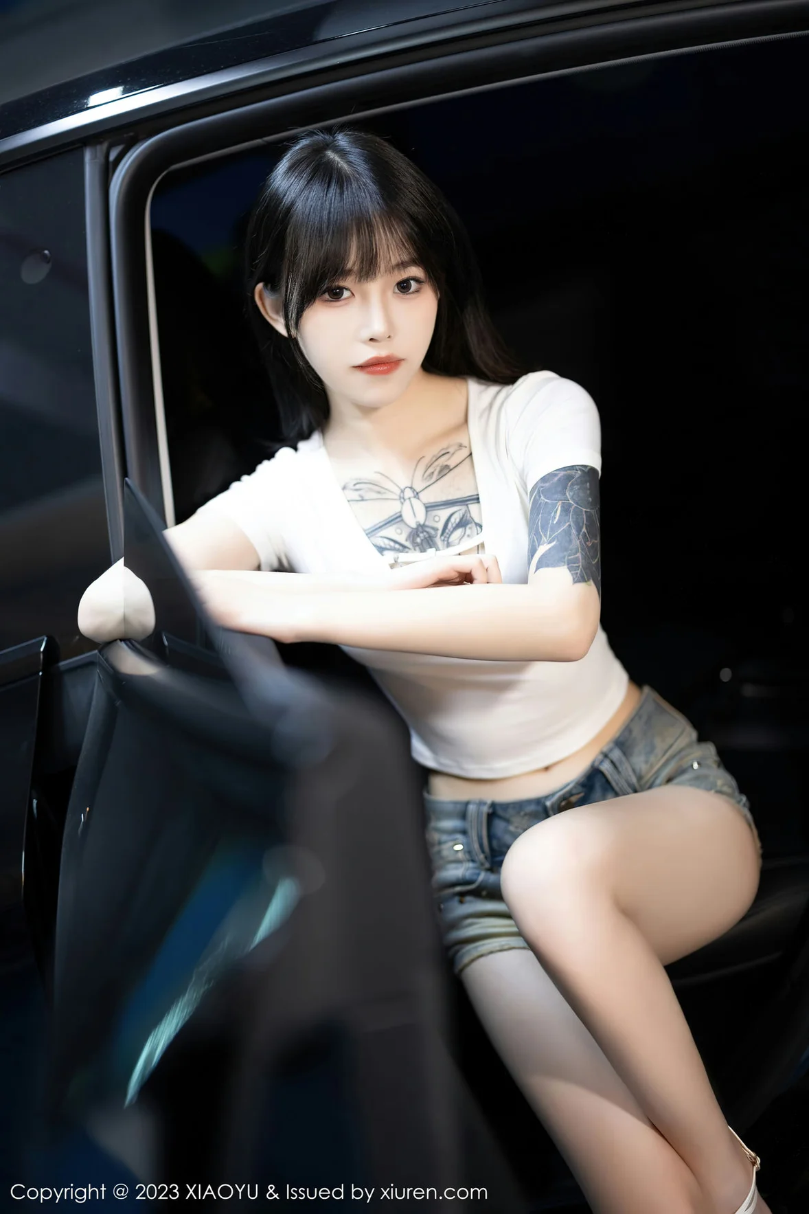 XIAOYU 语画 Vol.1096 奶瓶 超短牛仔性感写真 [91P]
