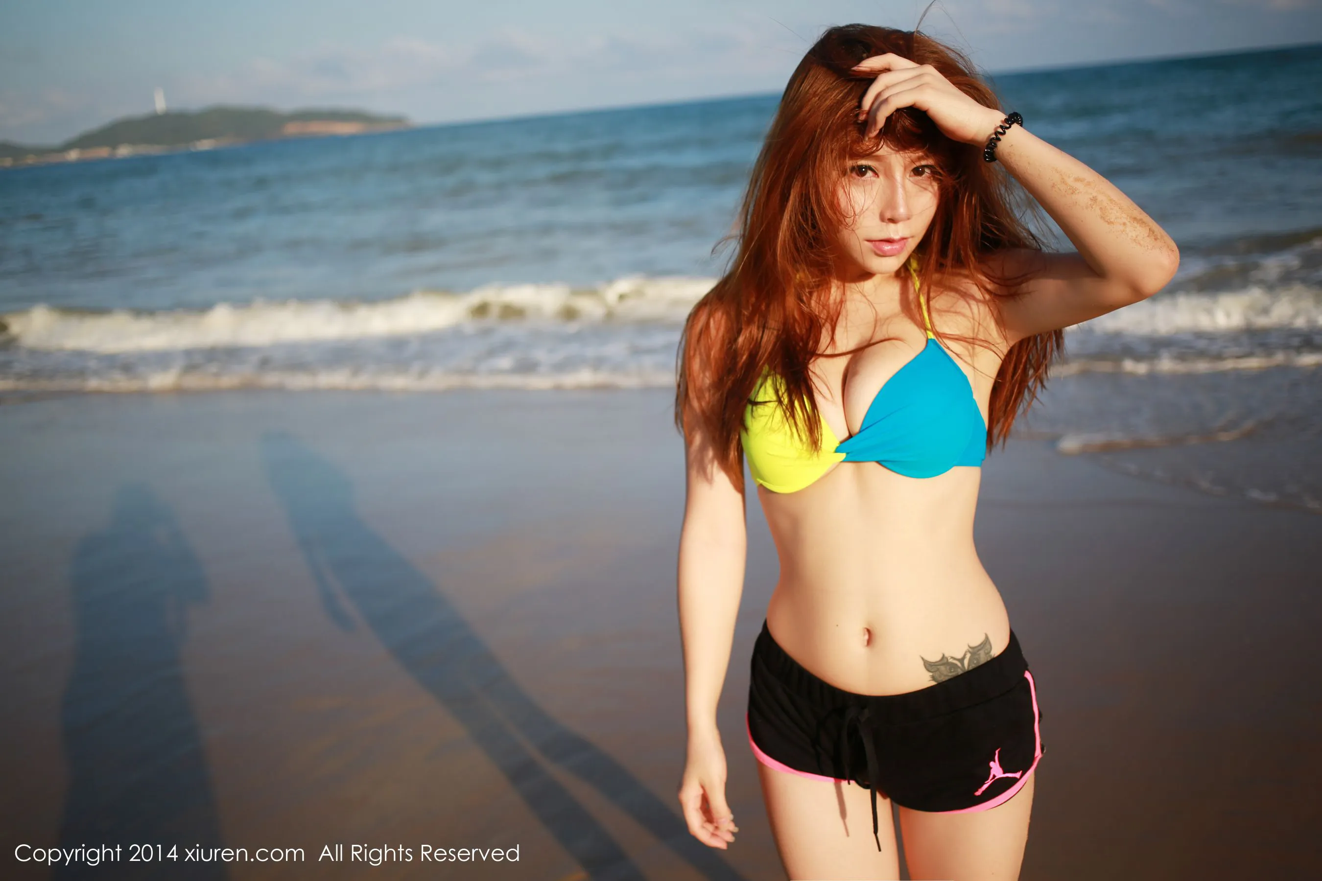 vetiver嘉宝贝儿《海边比基尼写真》 秀人网 No.157