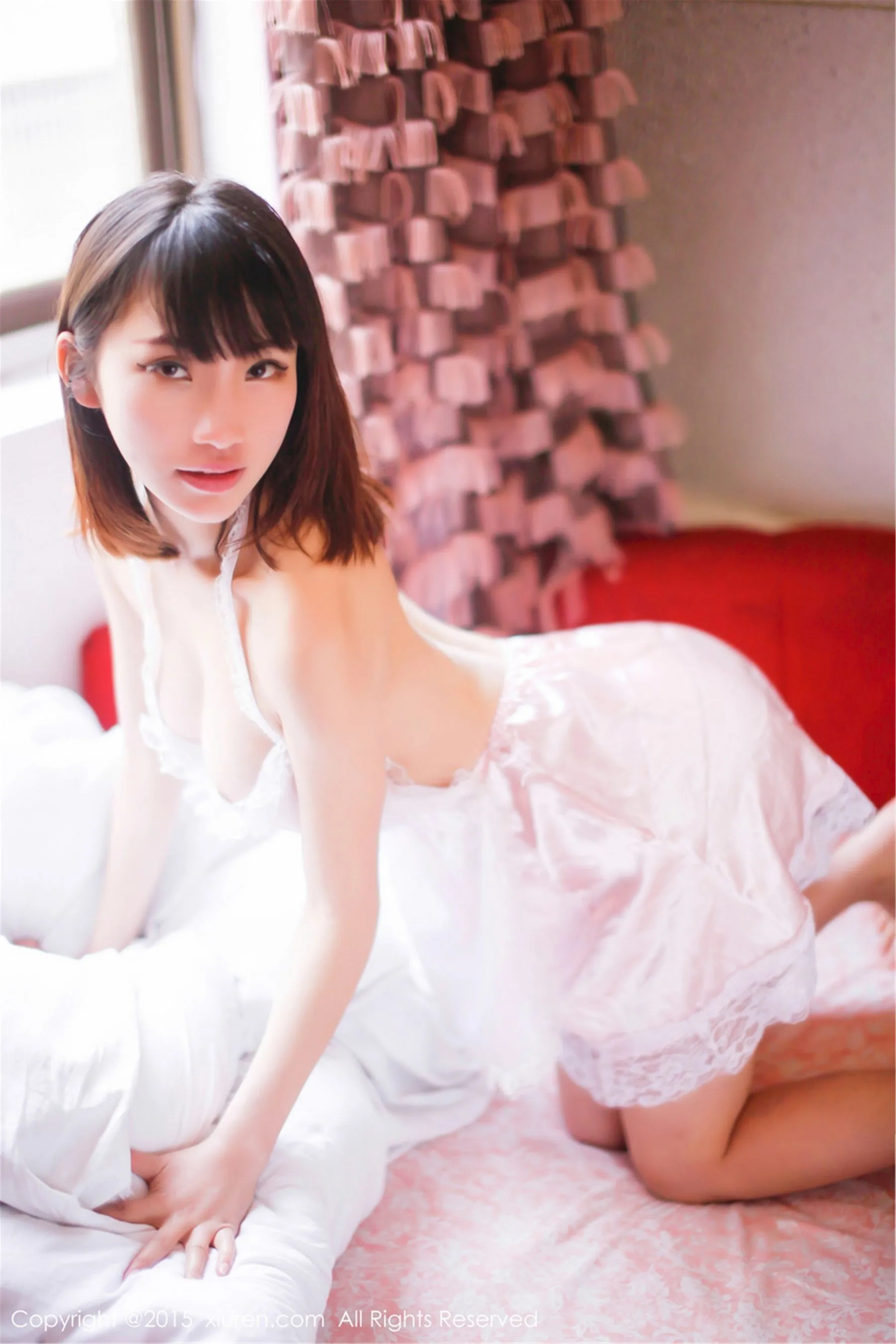 颜浅浅Cindy《挤胸+睡衣系列》 秀人网 No.270