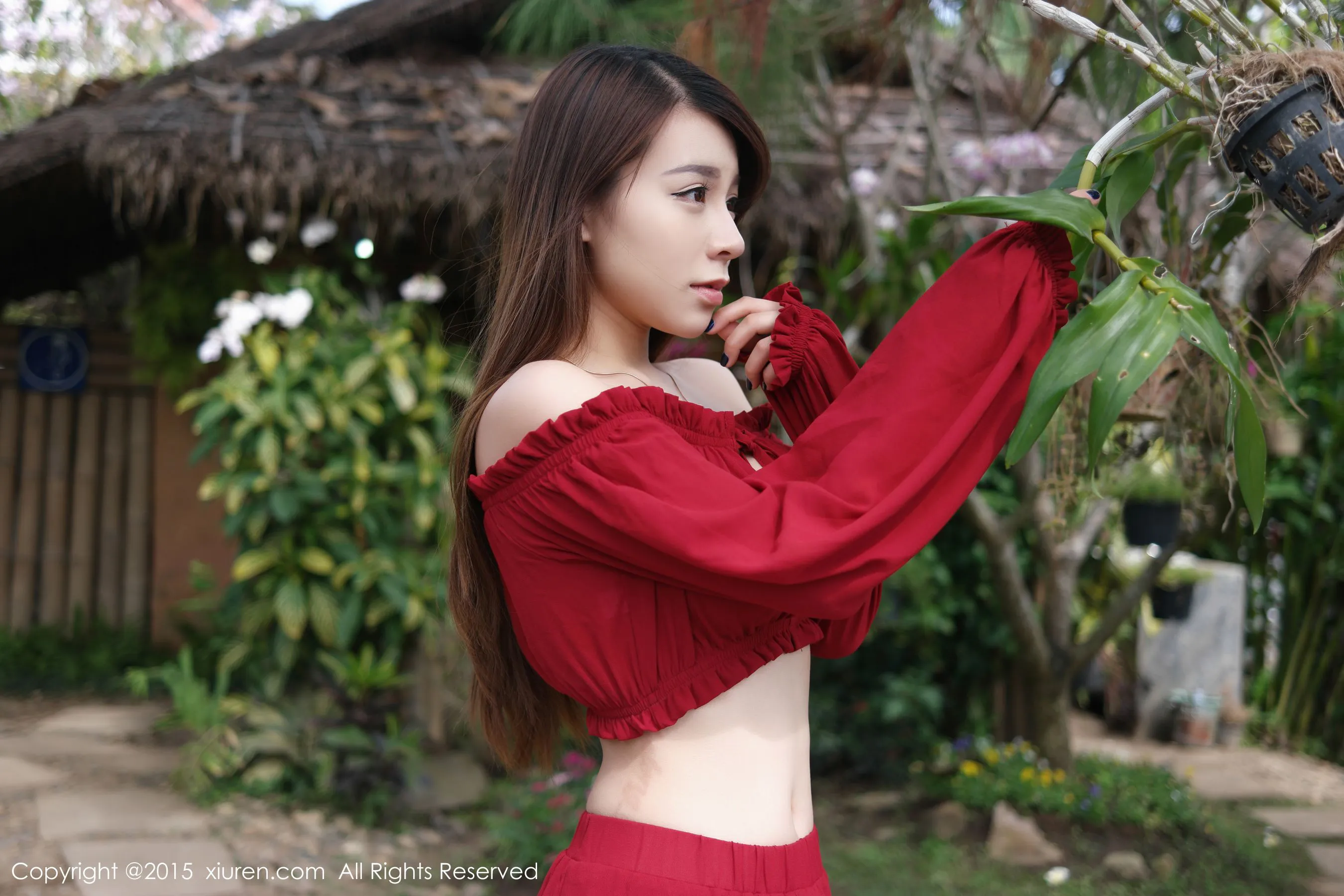 vetiver嘉宝贝儿《泰国旅拍》长裙女神系列 秀人网 No.303