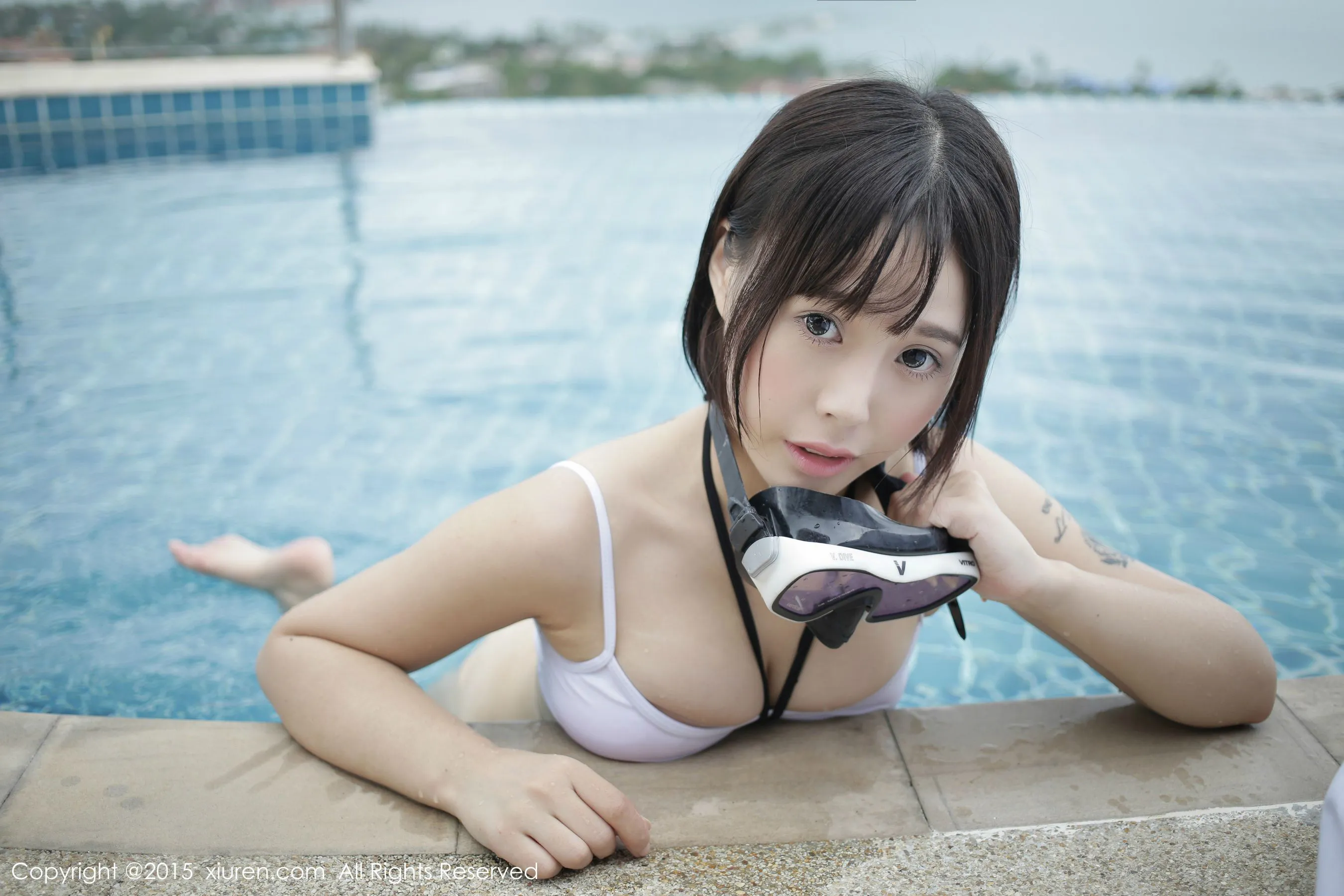 Evelyn艾莉《苏梅旅拍》2套比基尼 秀人网 No.434