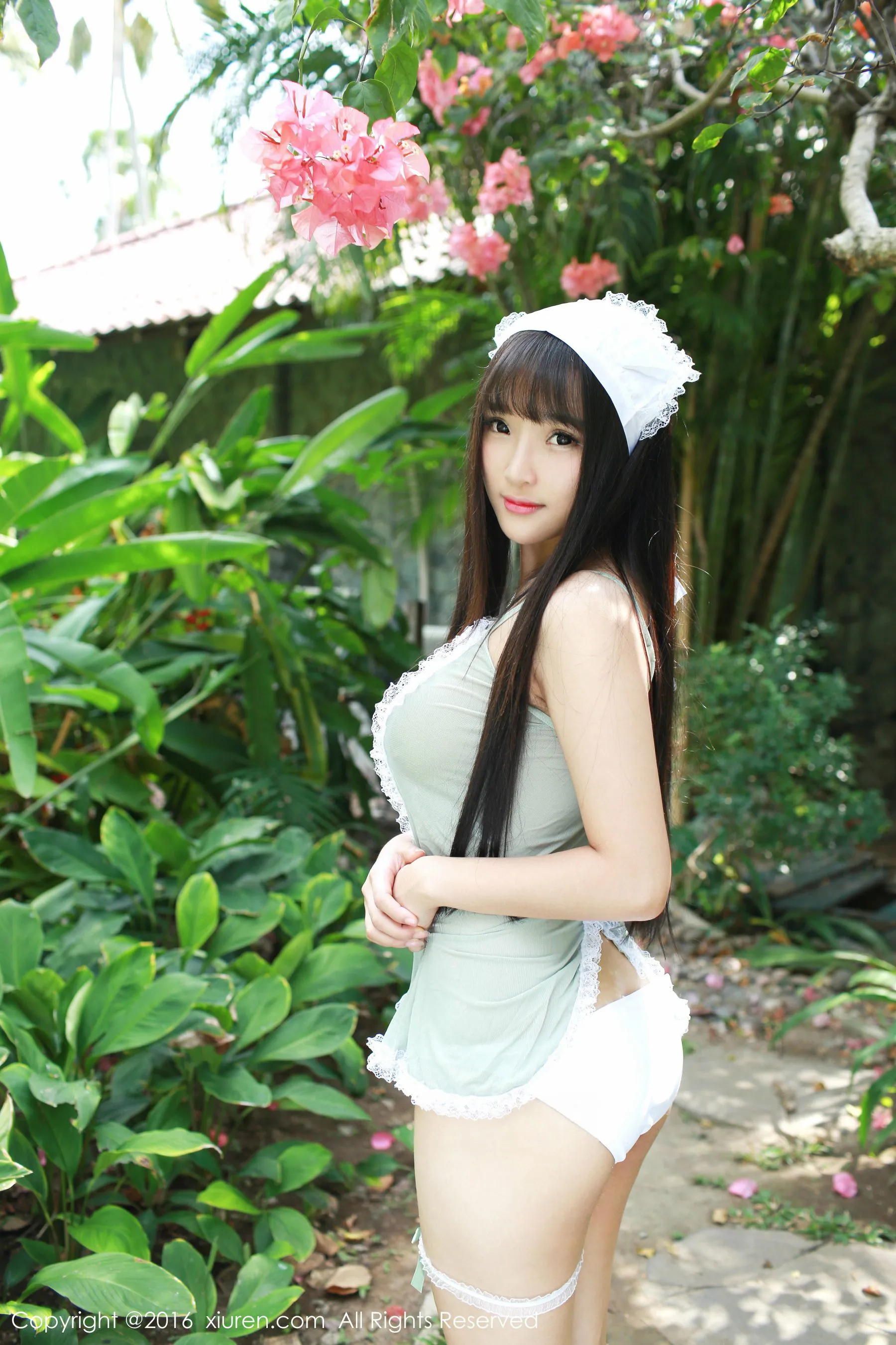 夏瑶baby《清新女仆装+可爱内衣》 秀人网 No.463