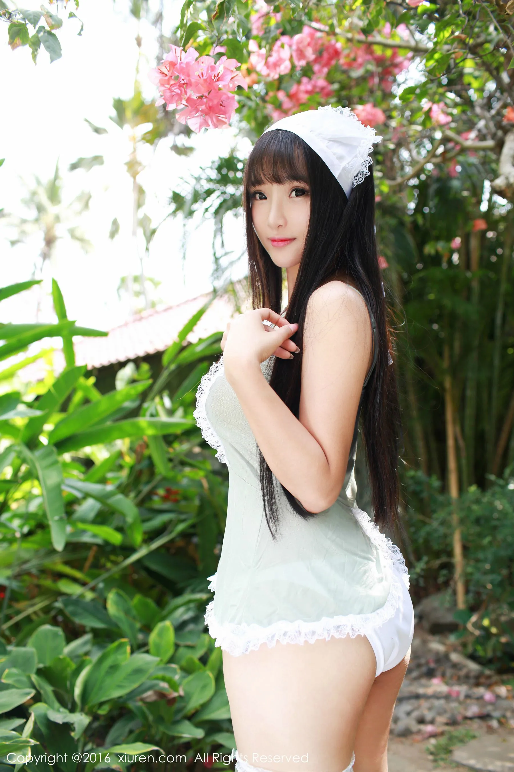 夏瑶baby《清新女仆装+可爱内衣》 秀人网 No.463