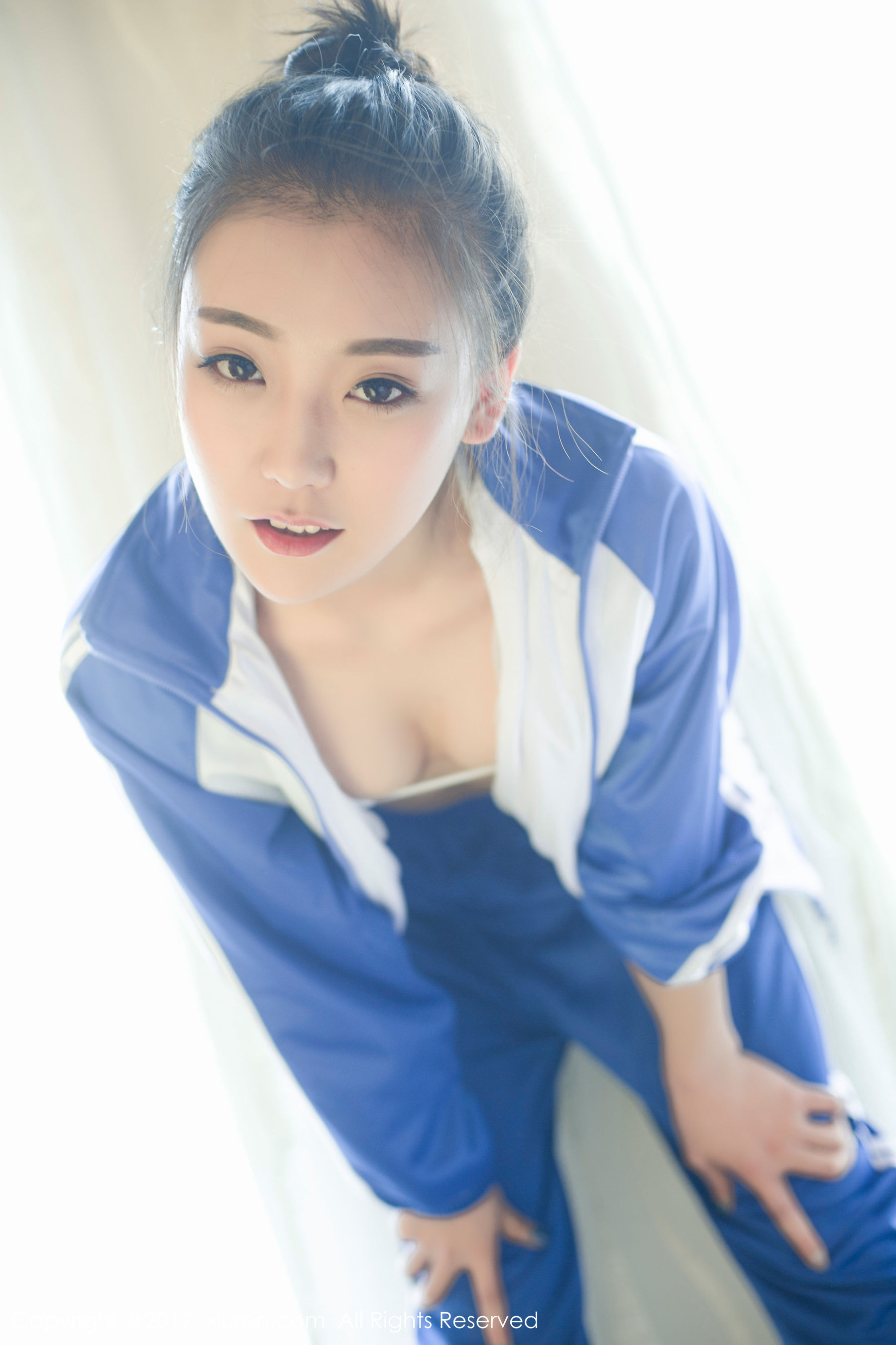 模特陈梦《茉莉花般清新透彻的少女诱惑》 秀人网XIUREN No.690