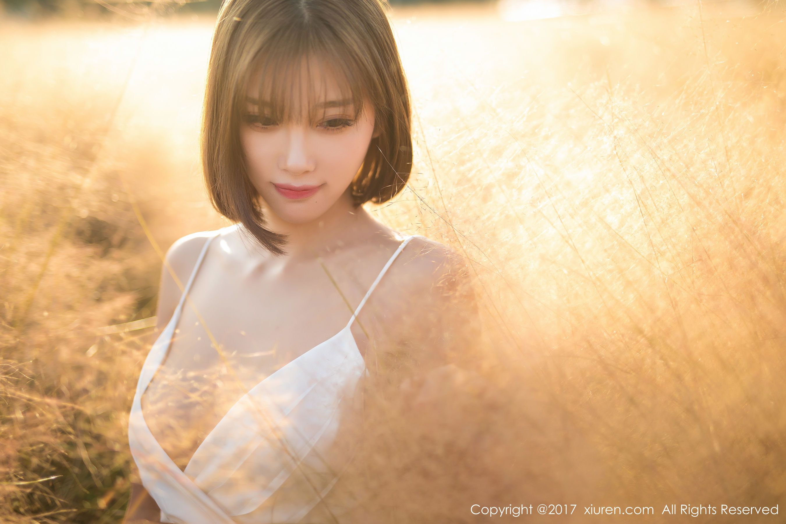 甜美女神@杨晨晨sugar《性感室外写真》 秀人 NO.847