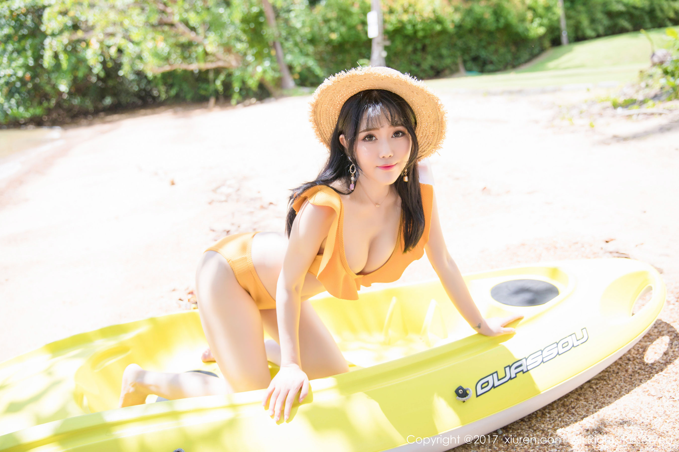 兜豆靓Youlina《田园风仙子》 秀人 NO.855